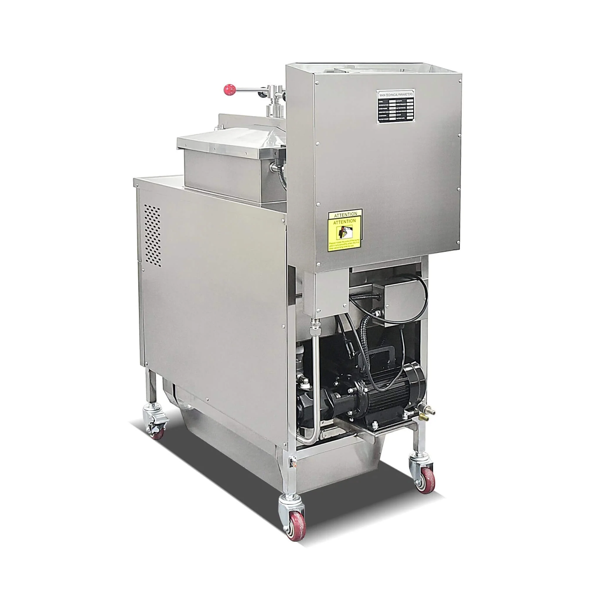 Heavy-Duty 25L Commercial Natural Gas Pressure Fryer With Oil Filtration System (SAK61820) - Image 9