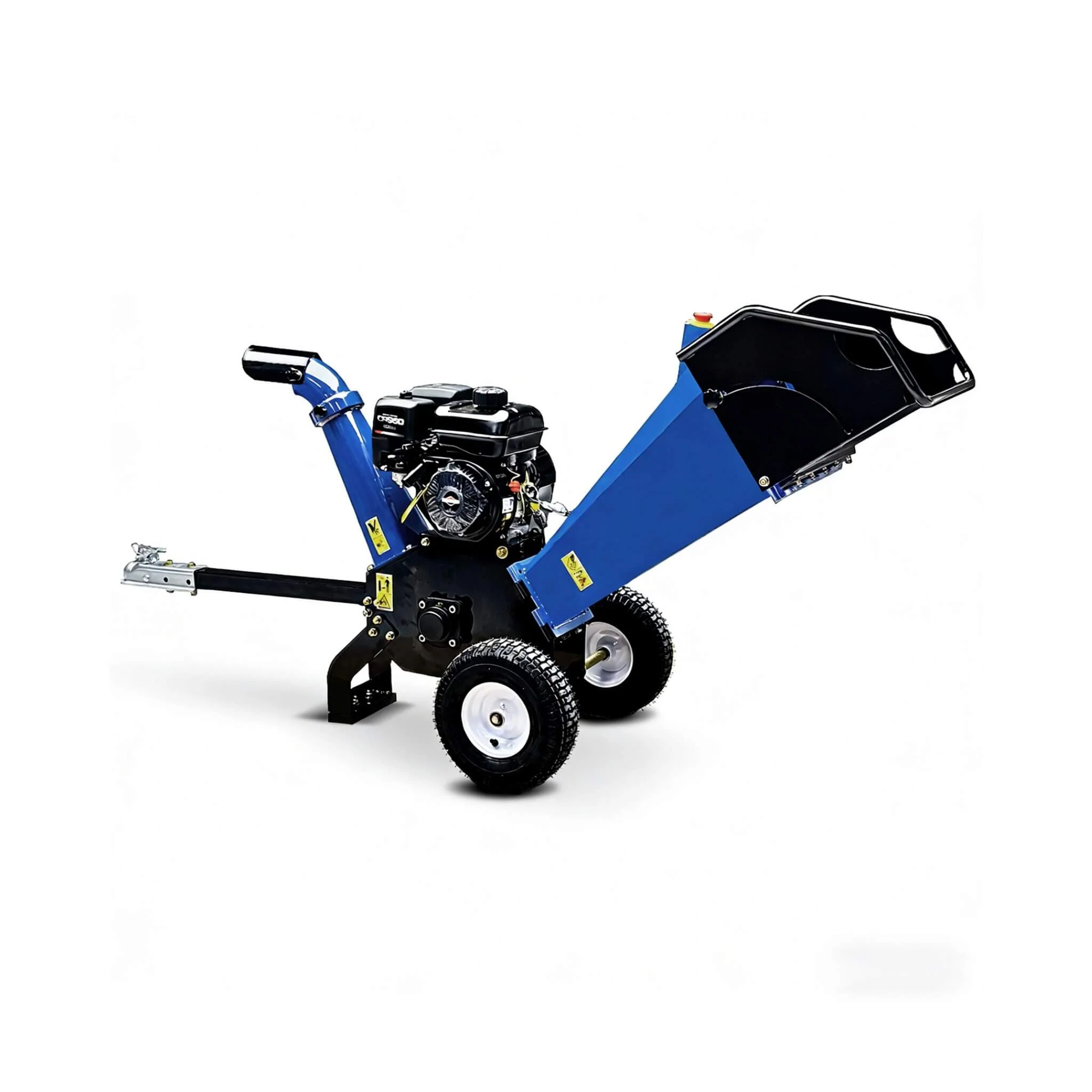 Heavy-Duty 4-Inch 208CC Gas Wood Chipper Shredder With Tow Hitch (SAK47504) - Image 5
