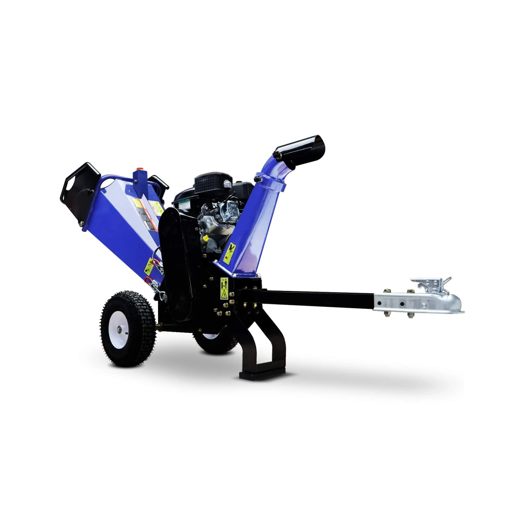 Heavy-Duty 4-Inch 208CC Gas Wood Chipper Shredder With Tow Hitch (SAK47504) - Image 7