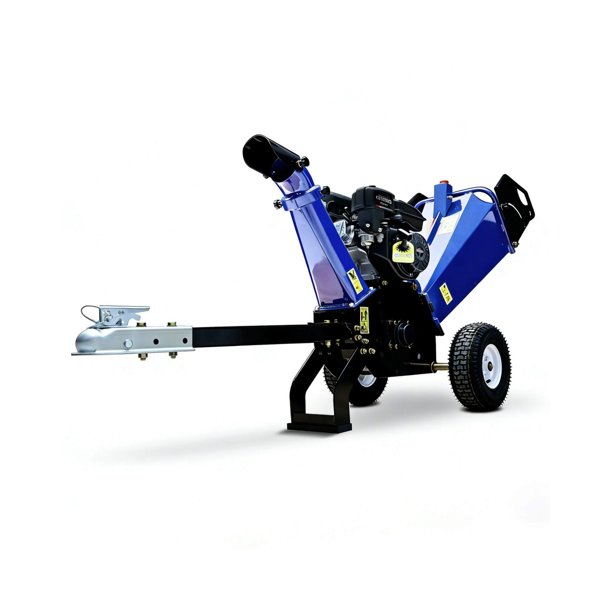 Heavy-Duty 4-Inch 208CC Gas Wood Chipper Shredder With Tow Hitch (SAK47504) - Image 9