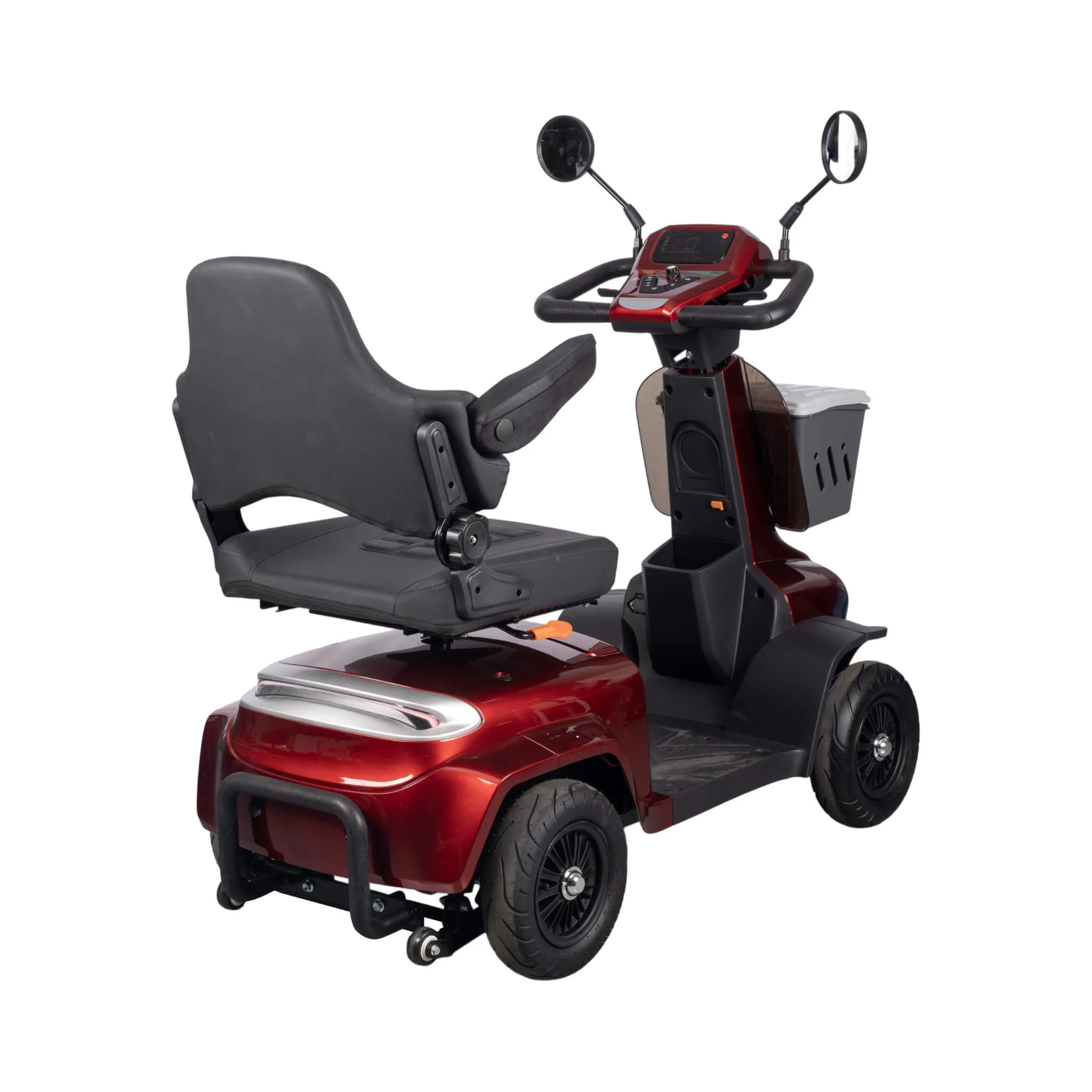 Heavy-Duty 4-Wheel Mobility Scooter With Dual-Brake System For Seniors & Adults (SAK97310) - Image 4