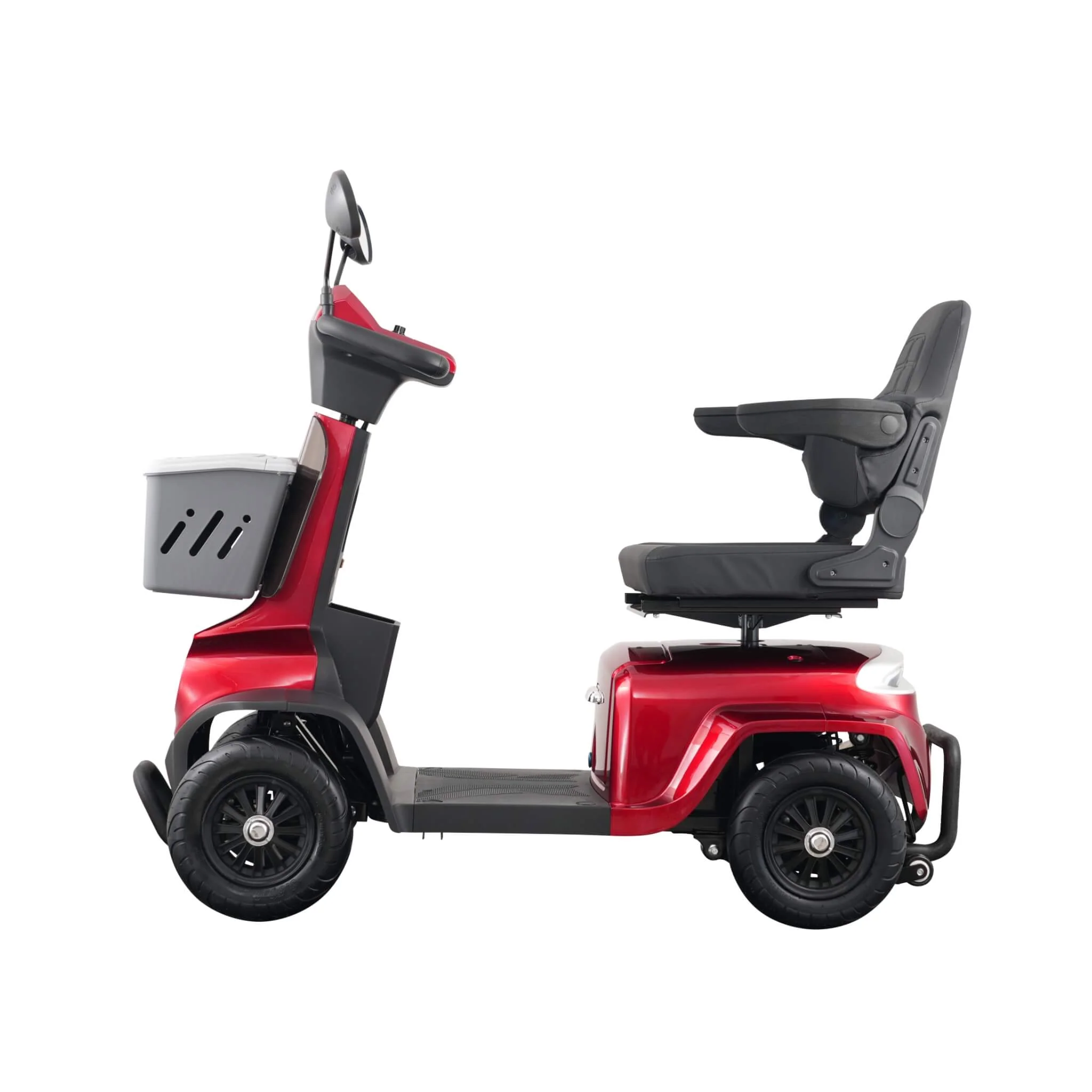 Heavy-Duty 4-Wheel Mobility Scooter With Dual-Brake System For Seniors & Adults (SAK97310) - Image 8