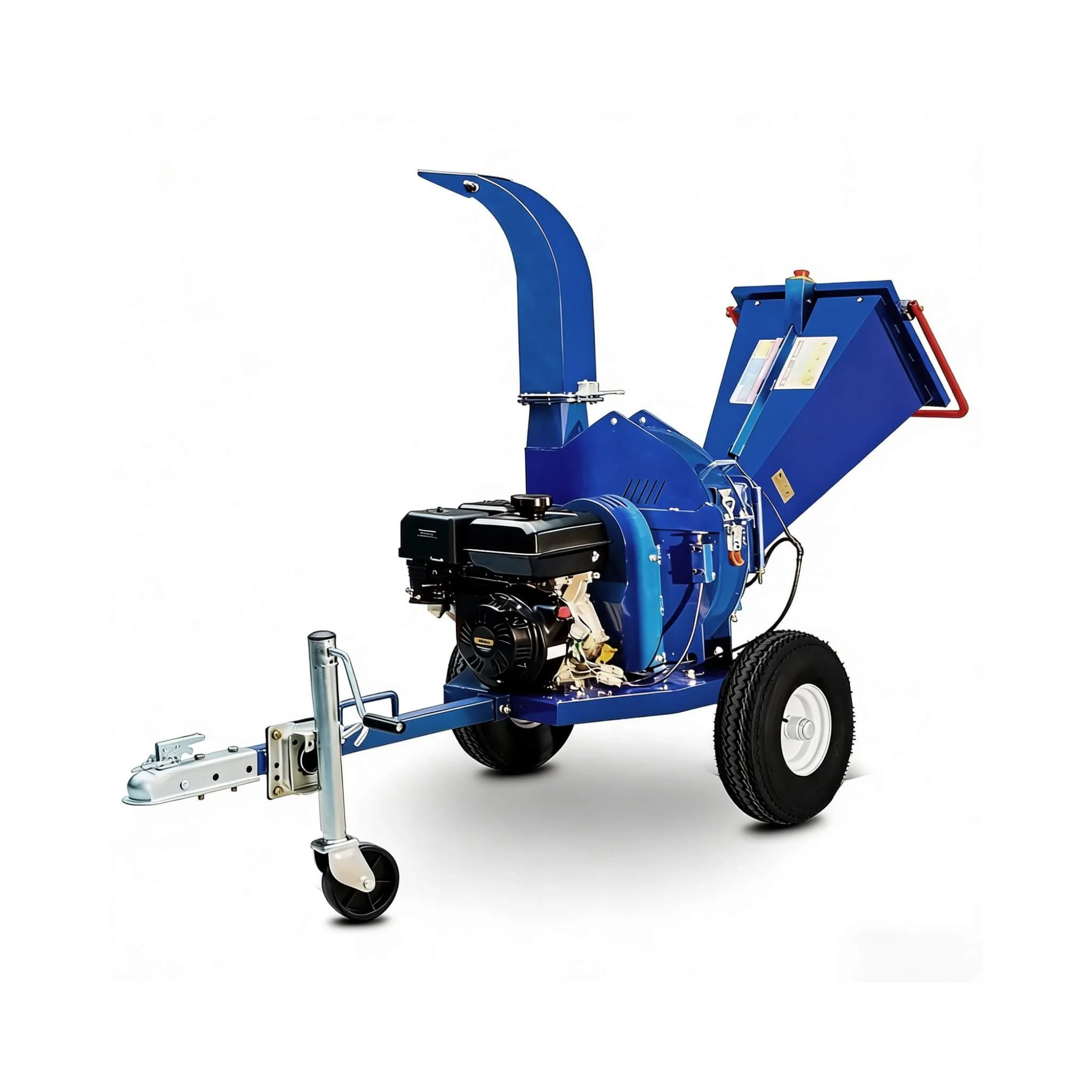 Heavy-Duty 5-Inch 15HP 420CC Gas Towable Wood Chipper Shredder With Recoil Start (SAK51947) - Image 9