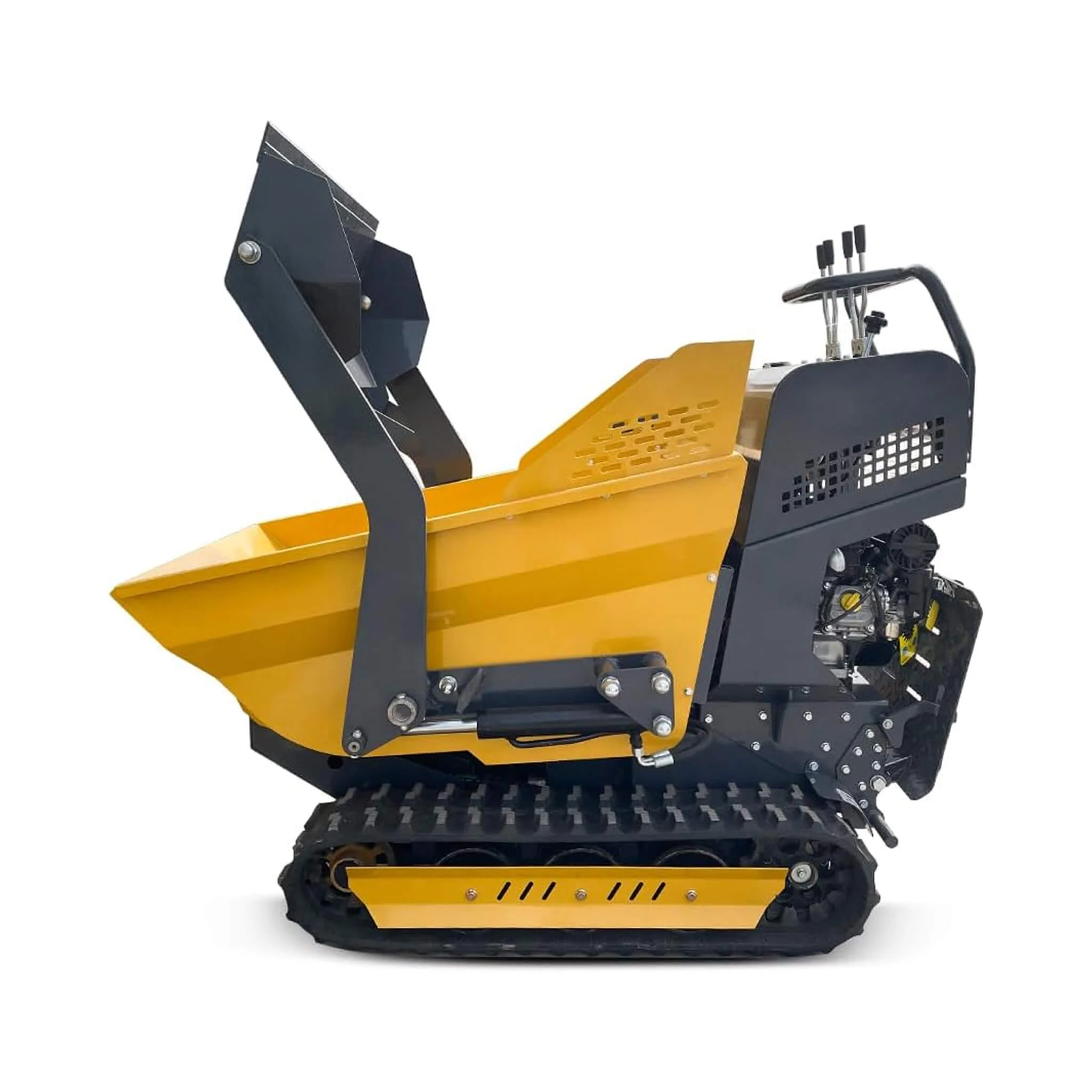 Heavy-Duty 6.5HP 1100LBS Tracked Hydraulic Dumper With Shovel (SAK62780) - Image 13