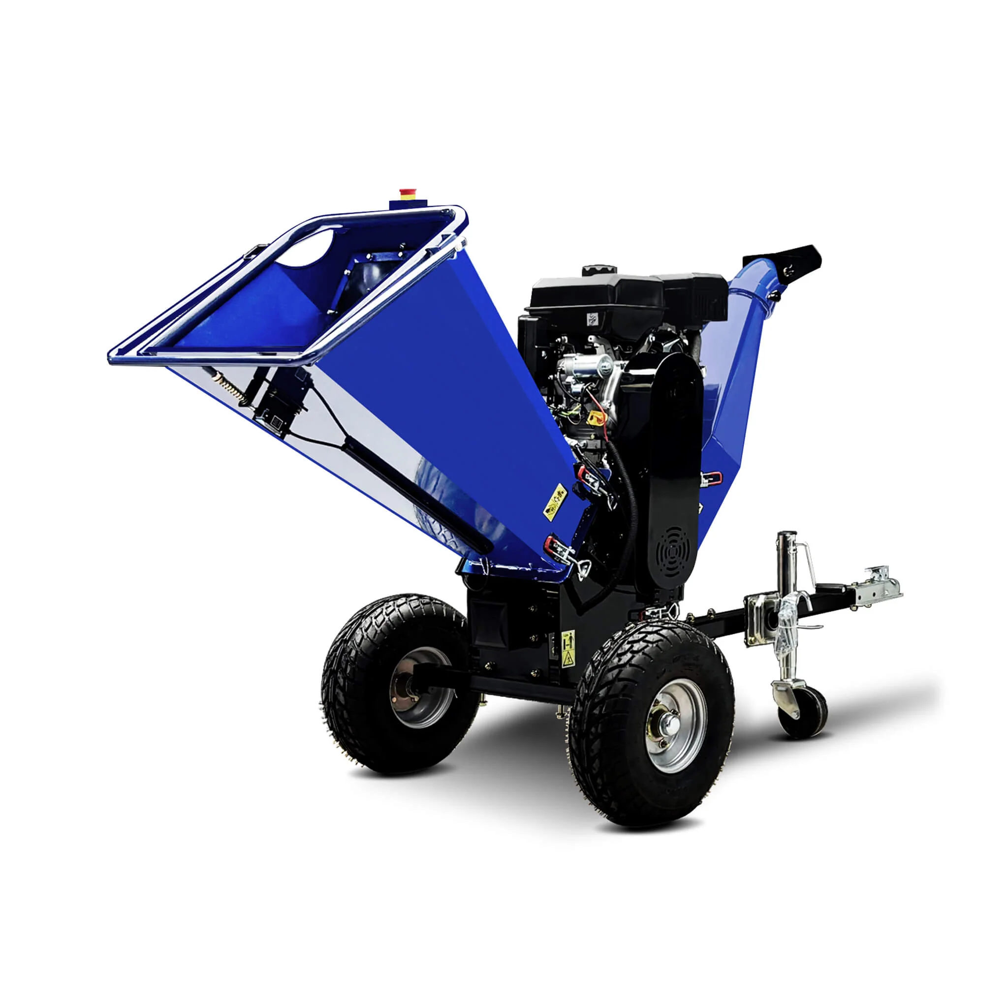 Heavy-Duty 6-Inch 15HP 420CC Towable Gas Wood Chipper Shredder With Electric Start (SAK50896) - Image 4