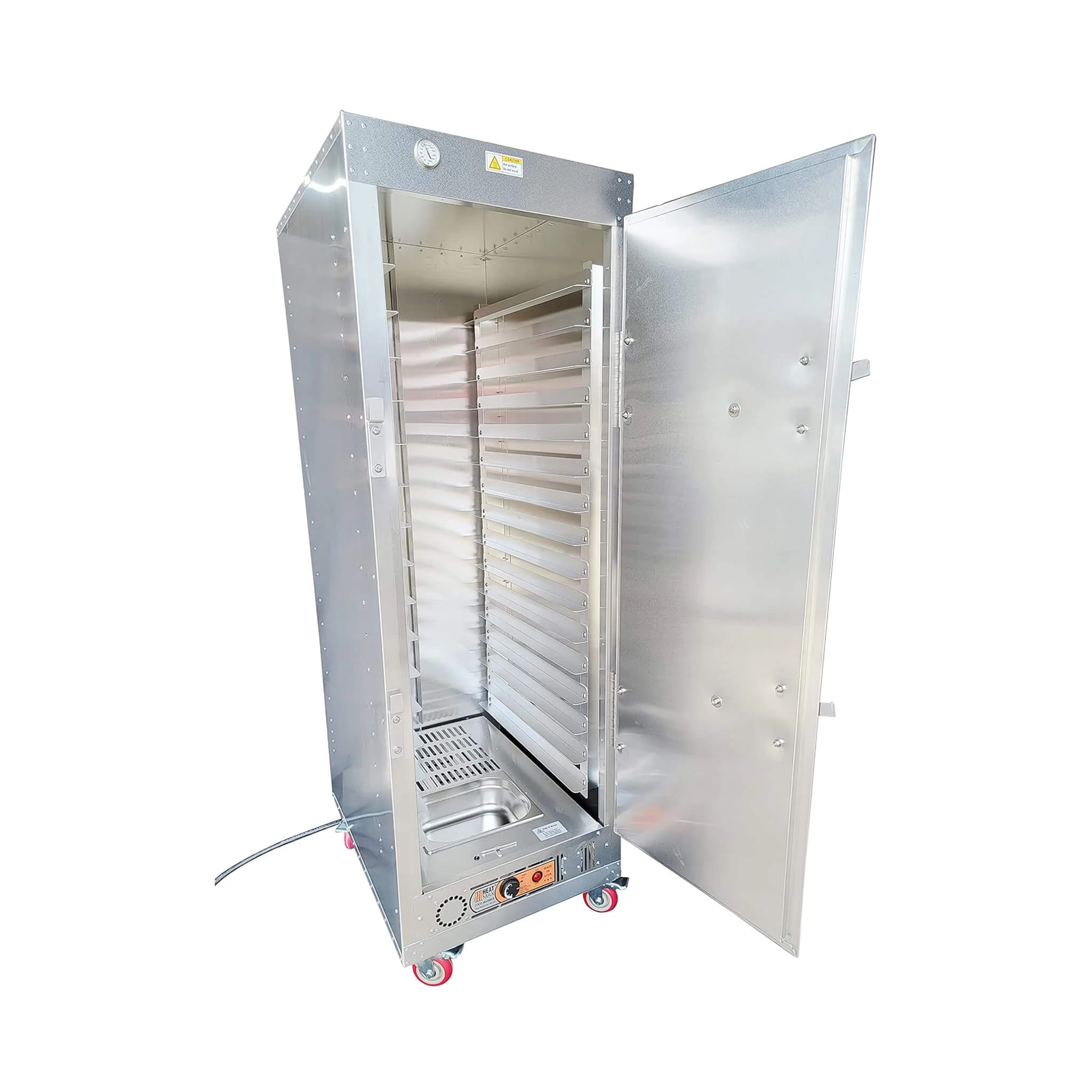 Heavy-Duty 6FT Fully-Insulated Commercial Food Warmer Holding Cabinet For Full Size Sheet Pans [Trays Not Included] (SAK75190) - Image 3