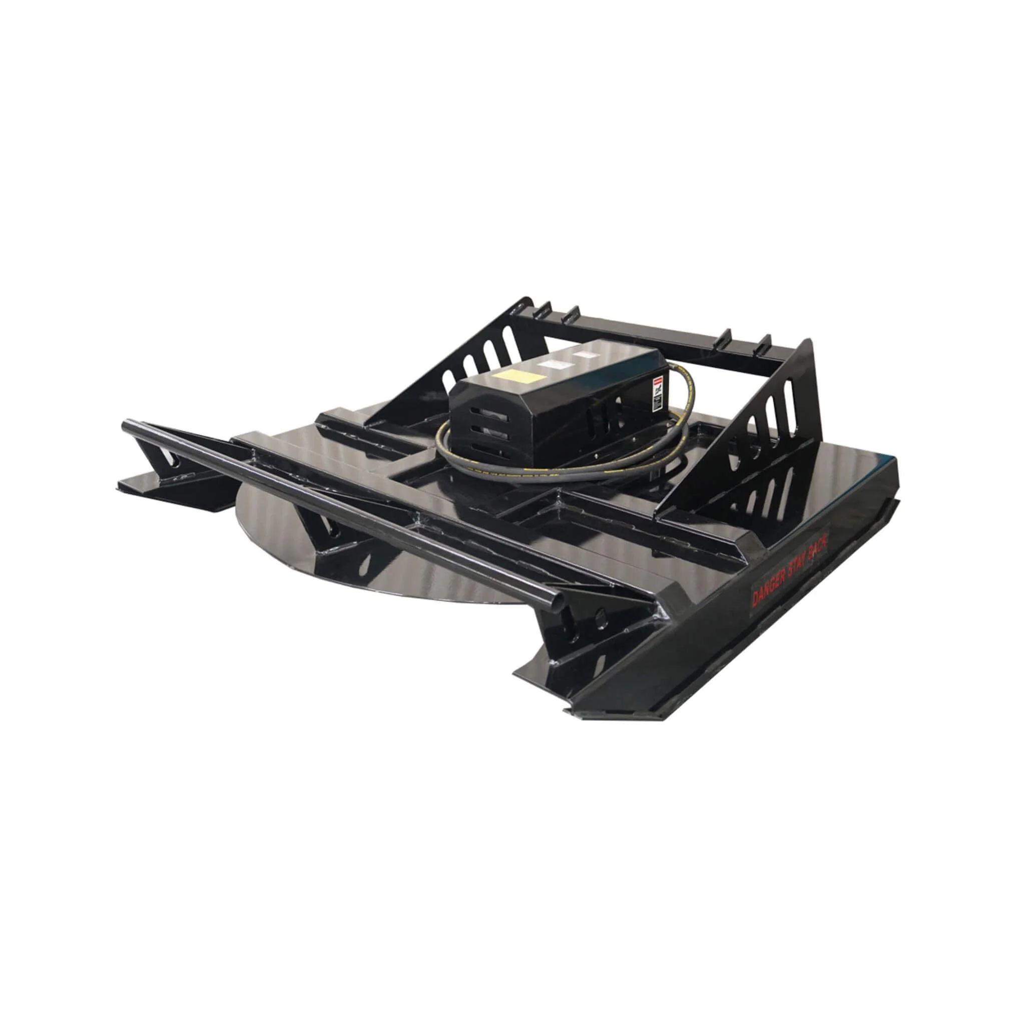 Heavy-Duty 72-Inch Hydraulic Brush Mower Skid Steer Attachment (SAK96502) - Image 3