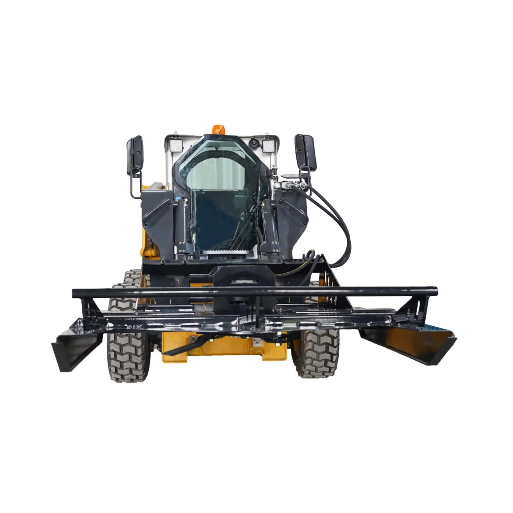 Heavy-Duty 72-Inch Hydraulic Brush Mower Skid Steer Attachment (SAK96502) - Image 8