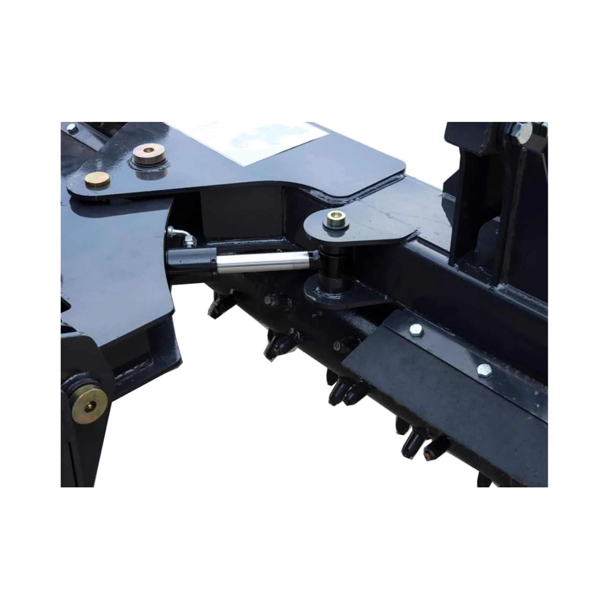 Heavy-Duty 72-Inch Industrial Soil Power Rake Skid Steer Attachment (SAK63905) - Image 6