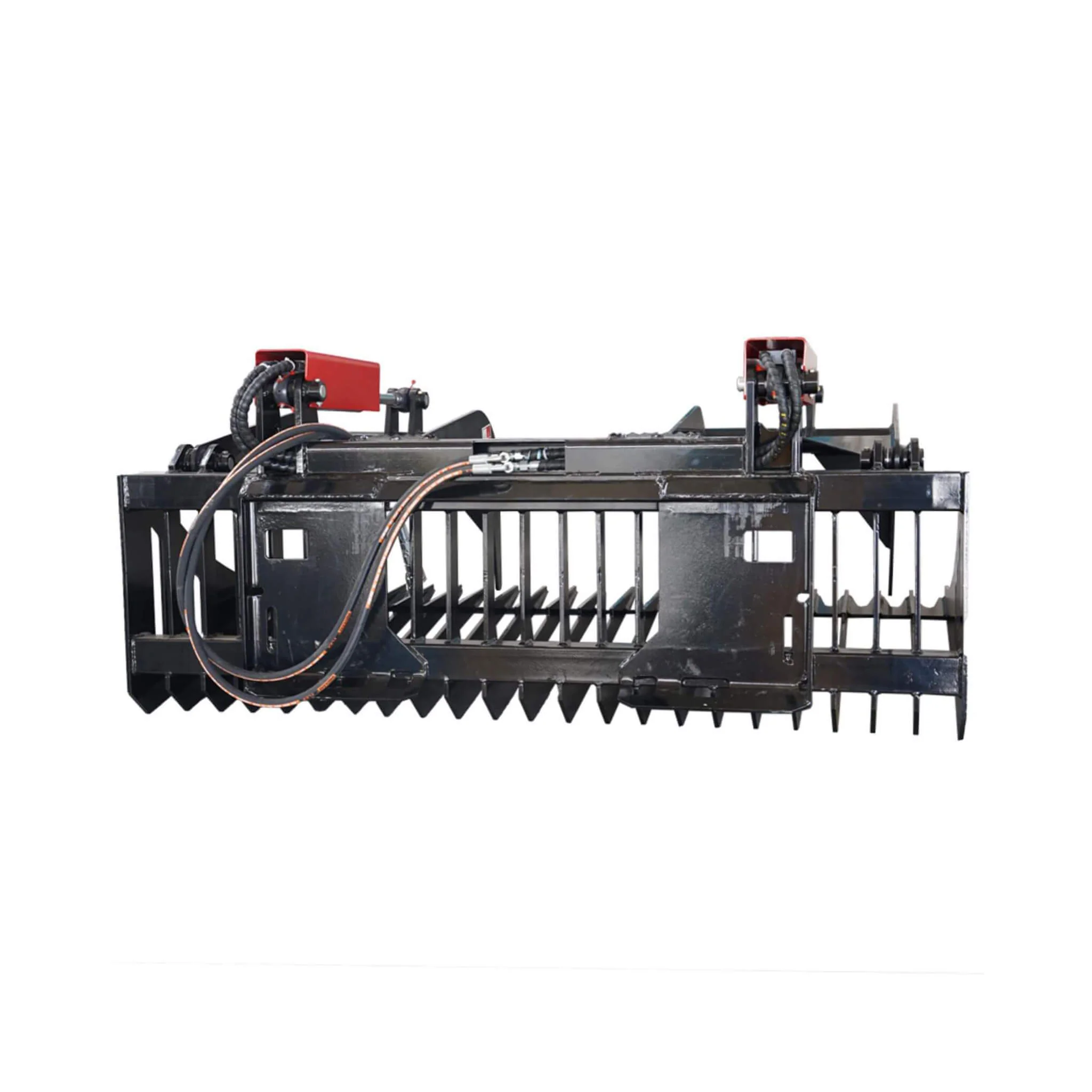 Heavy-Duty 72-Inch Rock Grapple Bucket Skid Steer Attachment With Quick Attach (SAK85019) - Image 8