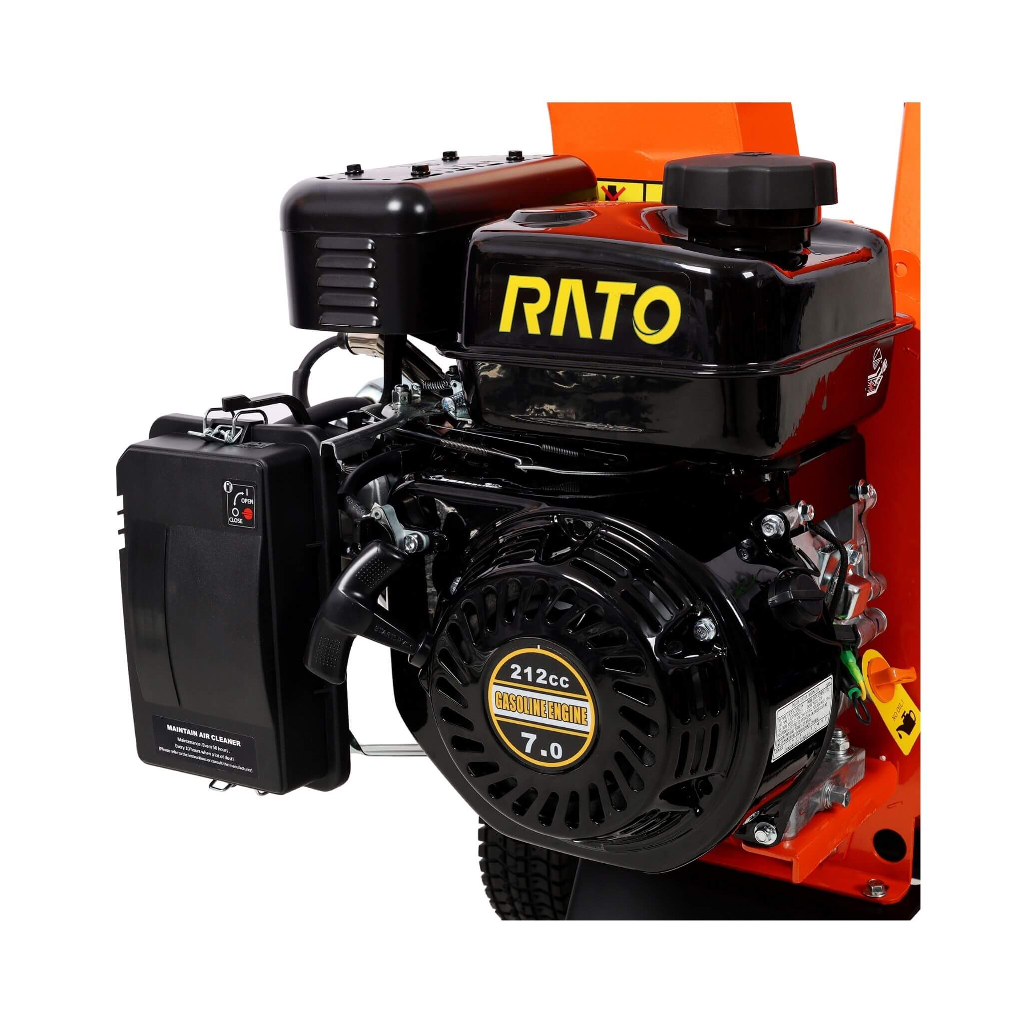 Heavy-Duty 7HP 212CC Gas Wood Chipper Shredder Mulcher (SAK59184) - Image 12