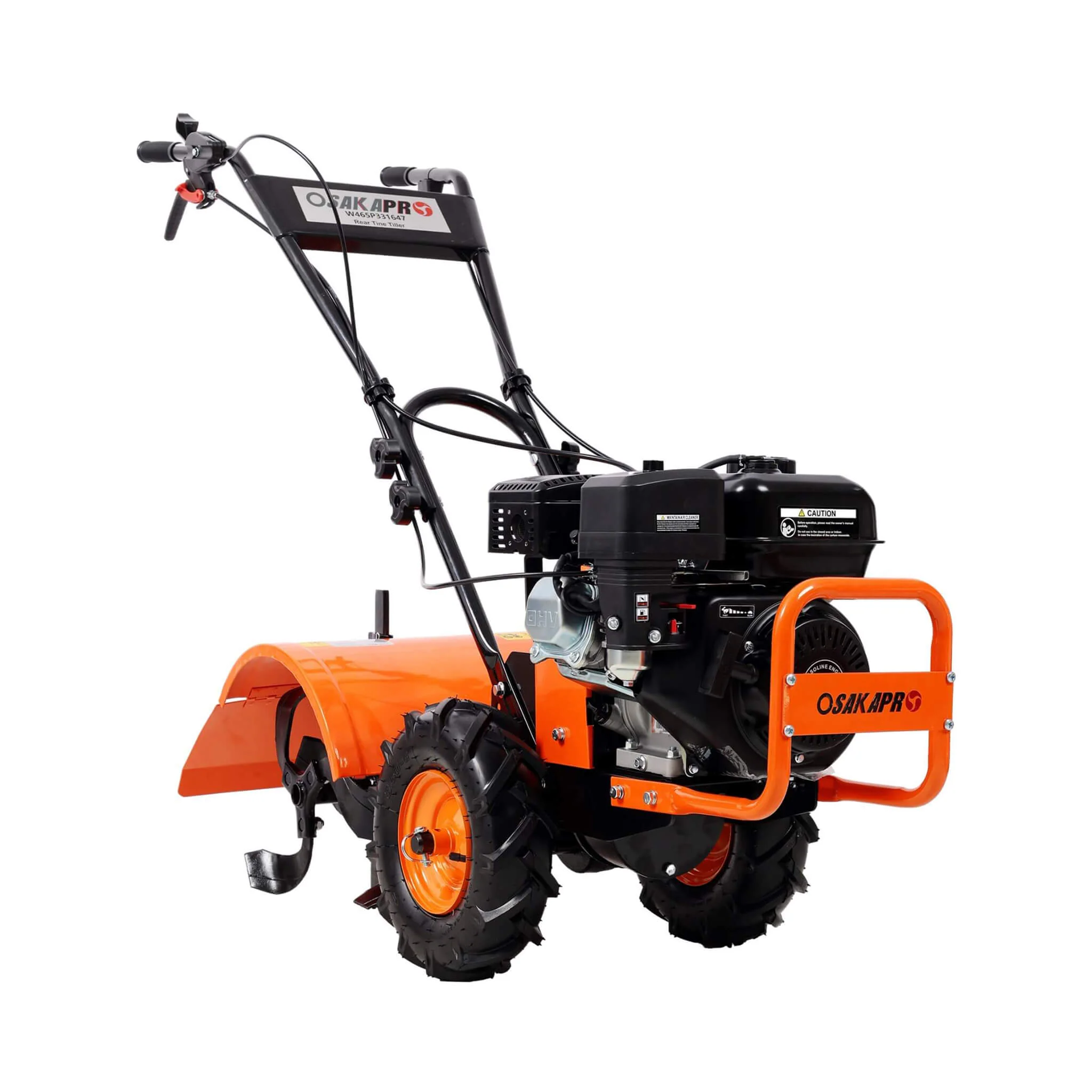 Heavy-Duty 7HP 212CC Rear Tine Power Tiller Gas Engine Garden Cultivator, 20 Inch (SAK83179) - Image 3