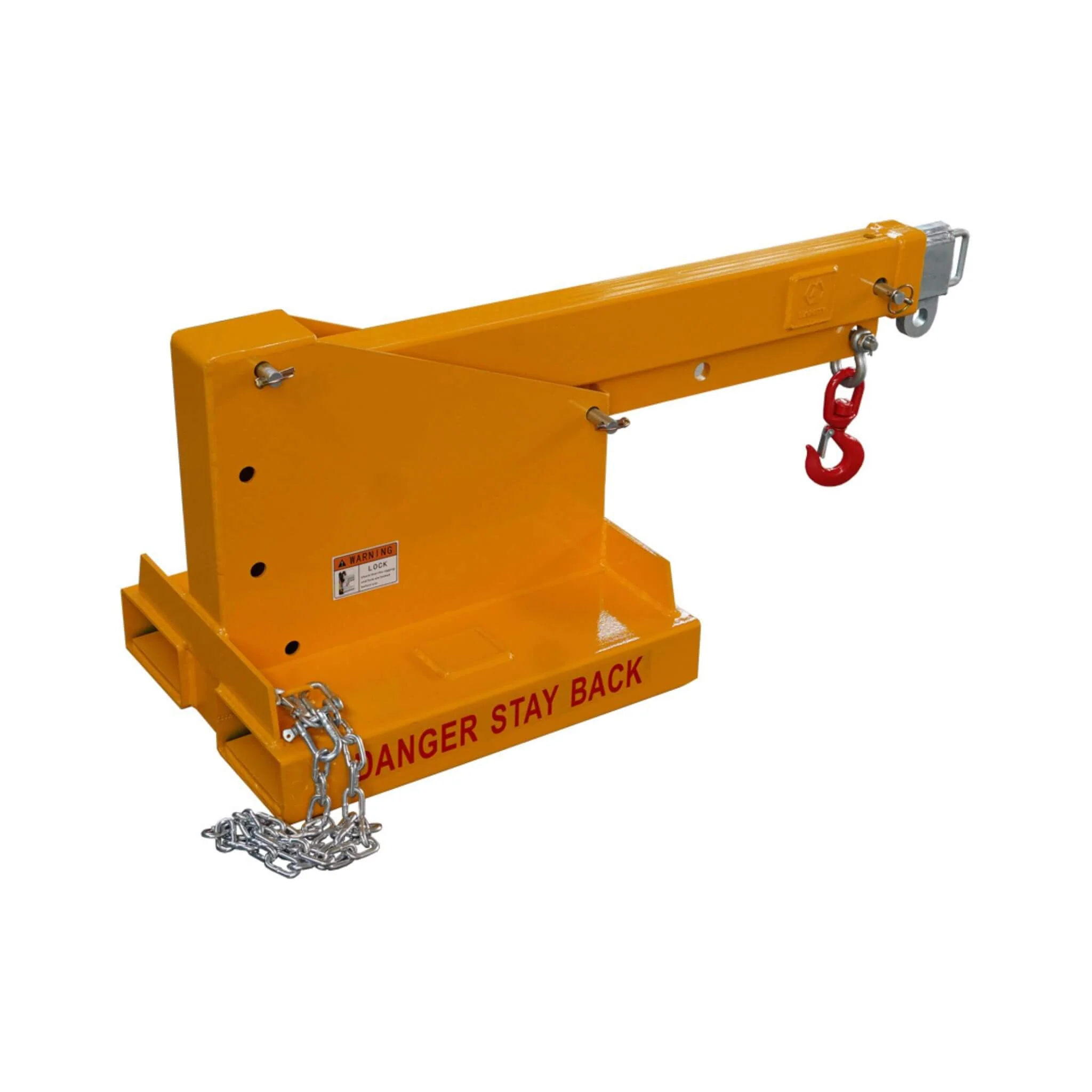 Heavy-Duty 80-Inch 2500KG Fork Mounted Telescopic Jib Boom Forklift Crane (SAK90437) - Image 4