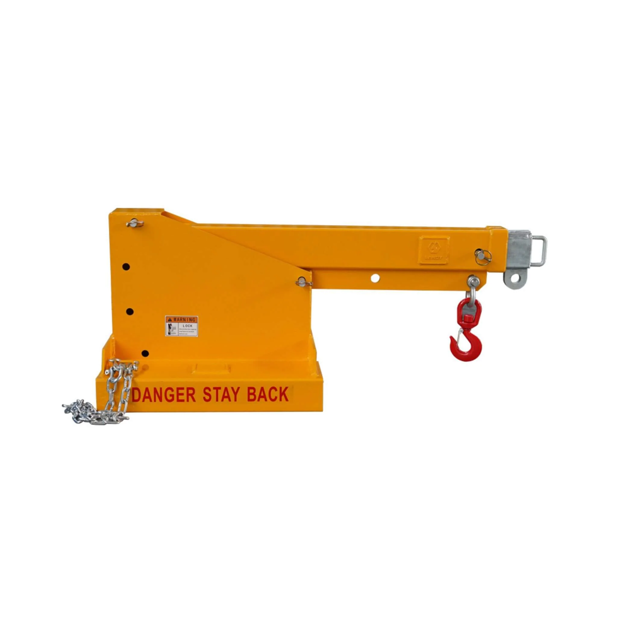 Heavy-Duty 80-Inch 2500KG Fork Mounted Telescopic Jib Boom Forklift Crane (SAK90437) - Image 5