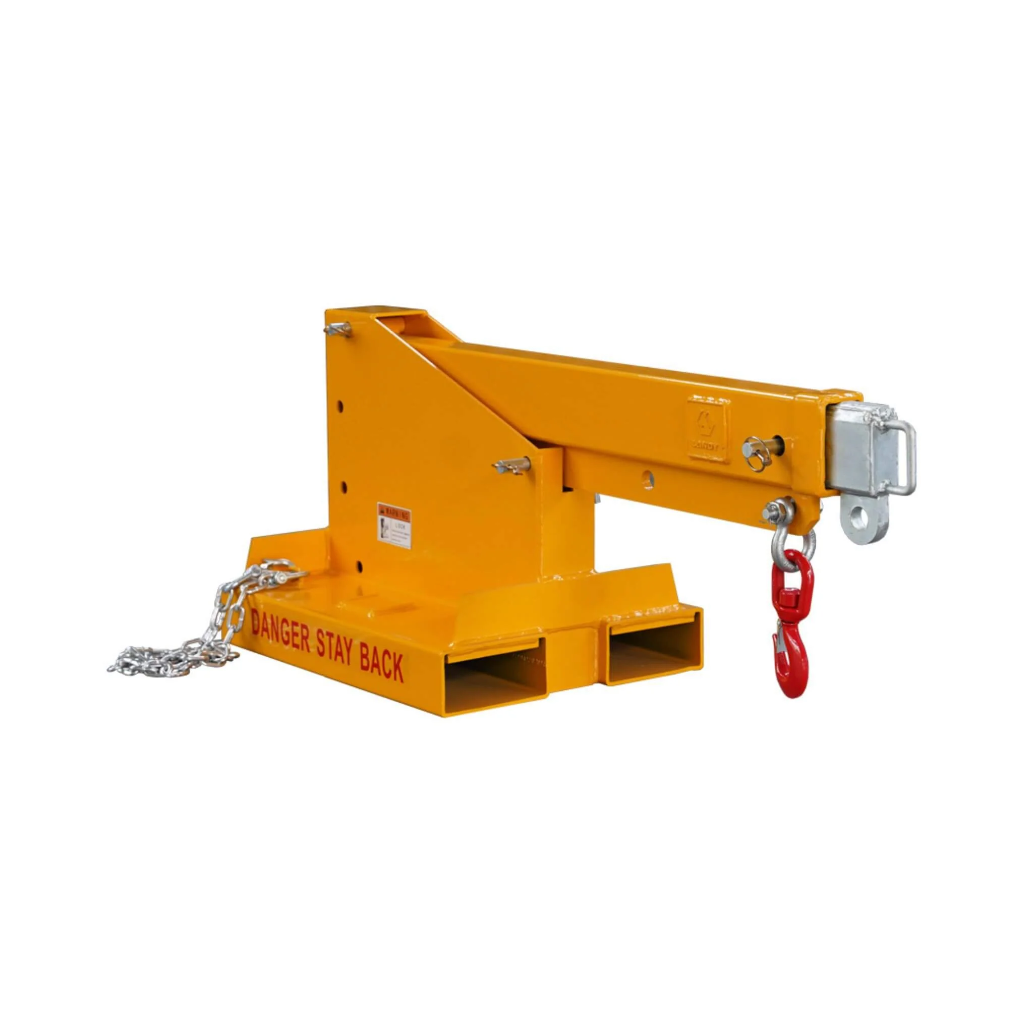 Heavy-Duty 80-Inch 2500KG Fork Mounted Telescopic Jib Boom Forklift Crane (SAK90437) - Image 6