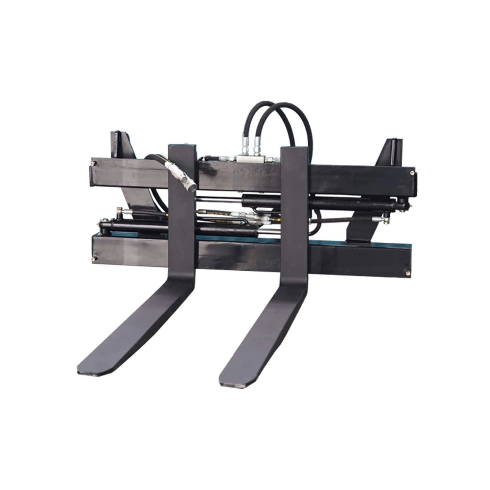 Heavy-Duty Adjustable Hydraulic Pallet Forks Skid Steer Attachment (SAK27439) - Image 3