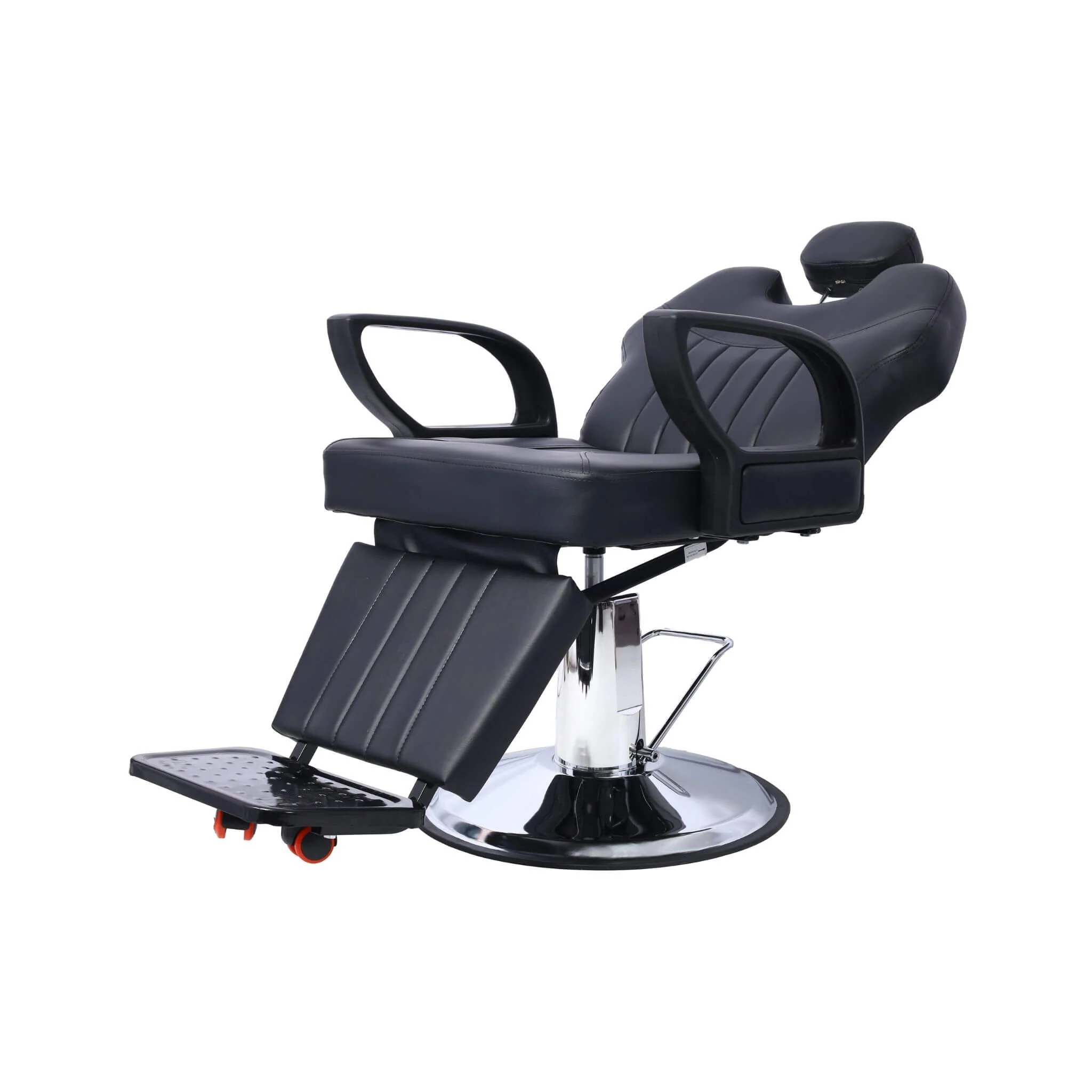 Heavy-Duty All-Purpose Extra Wide PU Leather Hydraulic Reclining Barber Chair (SAK74613) - Image 11