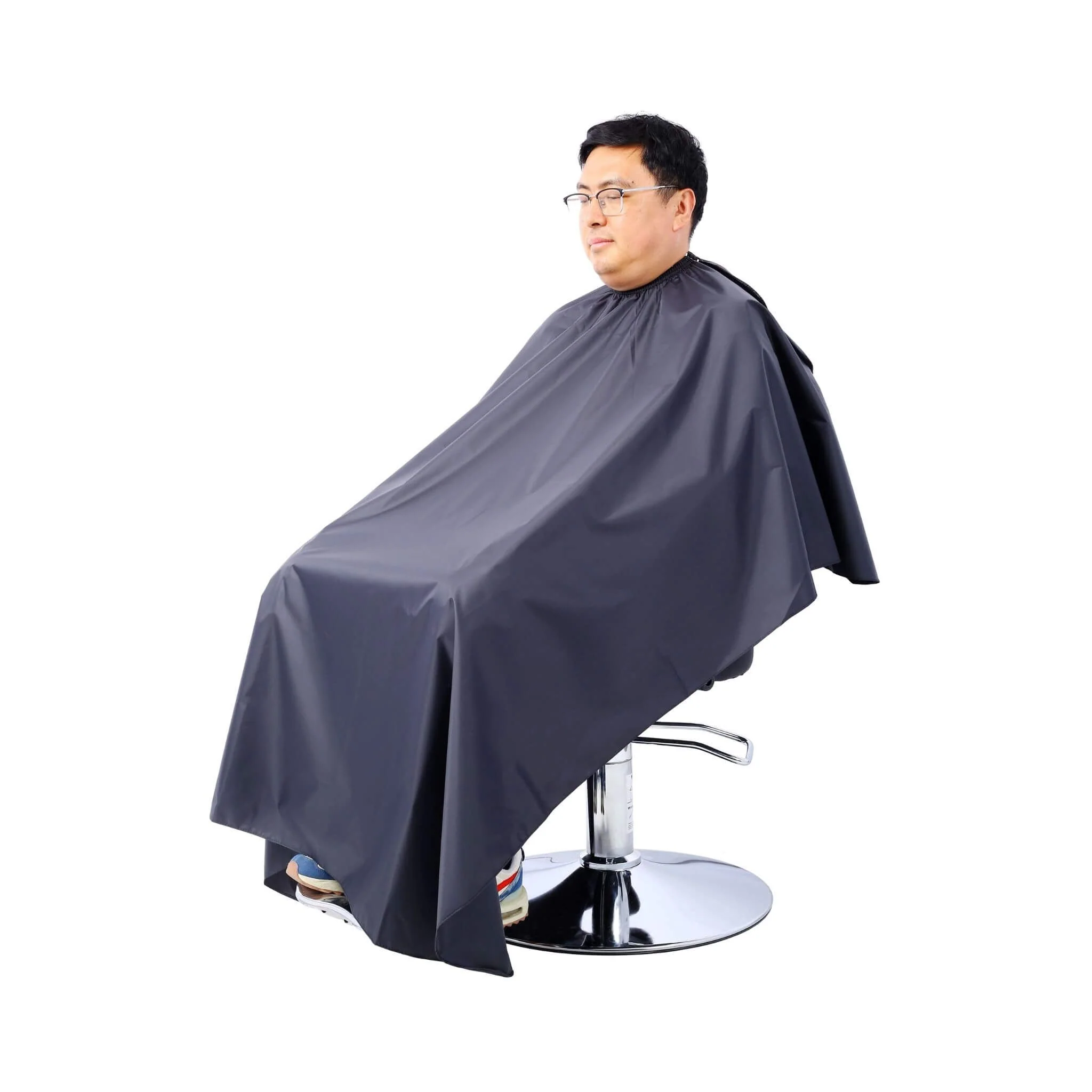 Heavy-Duty All-Purpose Extra Wide PU Leather Hydraulic Reclining Barber Chair (SAK74613) - Image 4