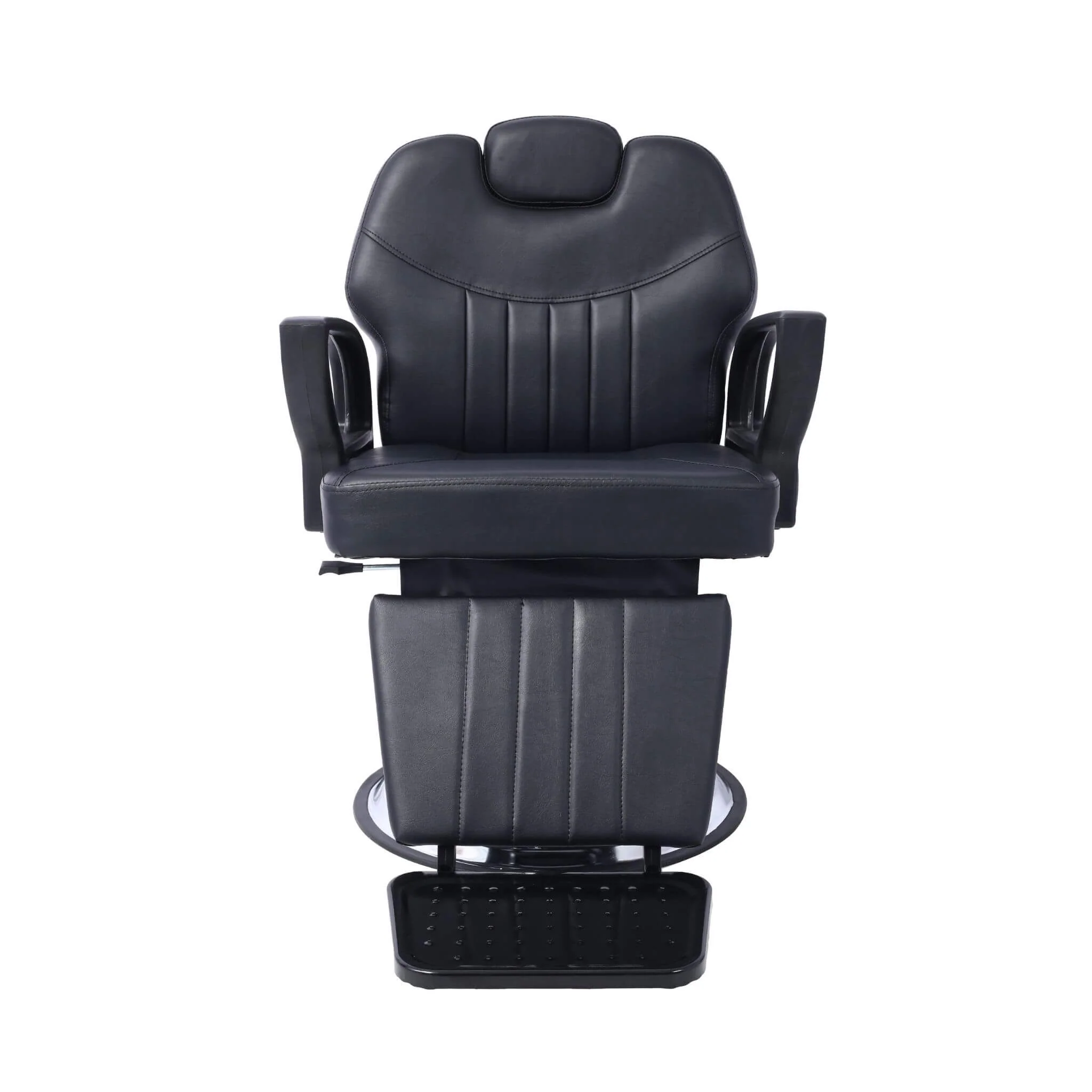 Heavy-Duty All-Purpose Extra Wide PU Leather Hydraulic Reclining Barber Chair (SAK74613) - Image 5