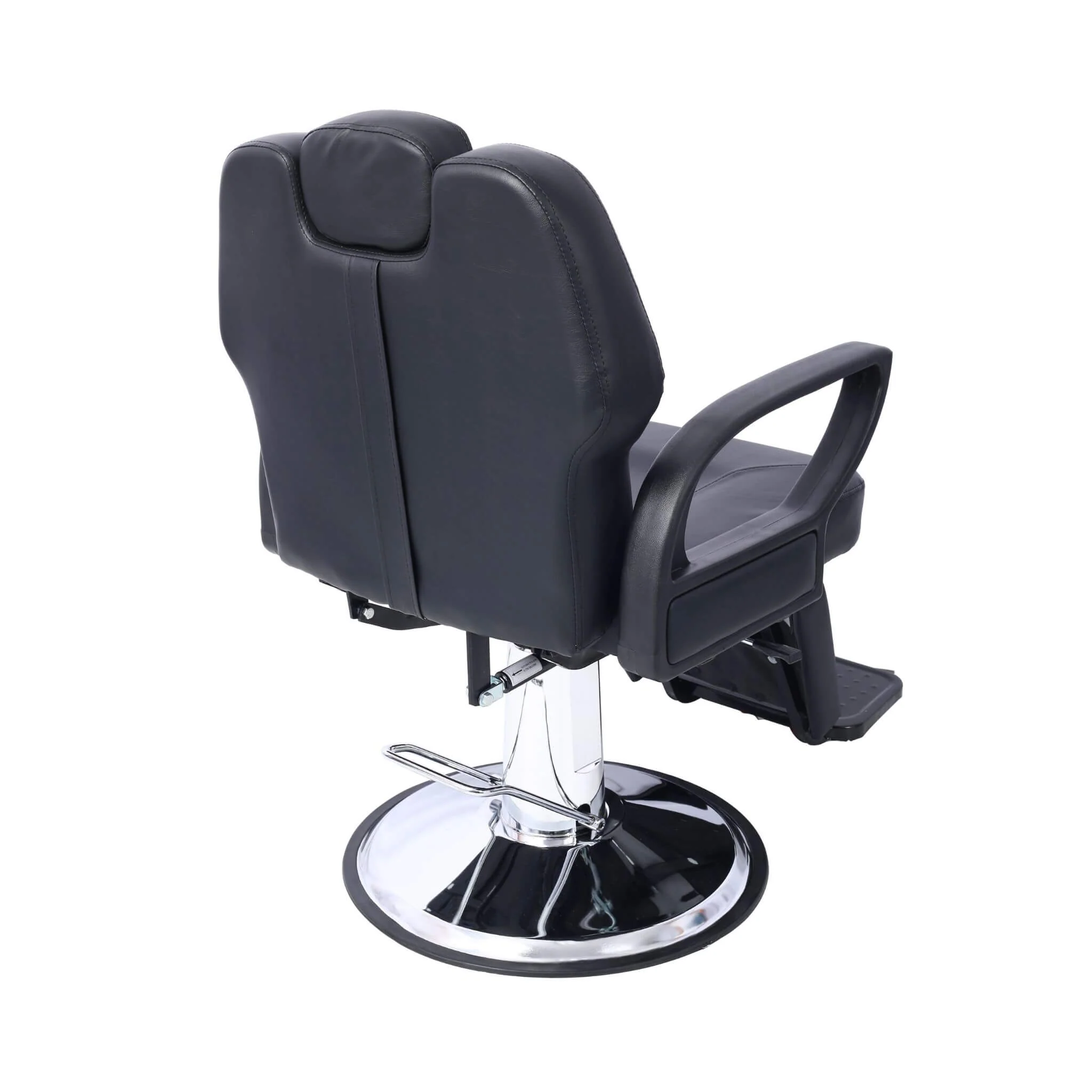 Heavy-Duty All-Purpose Extra Wide PU Leather Hydraulic Reclining Barber Chair (SAK74613) - Image 6