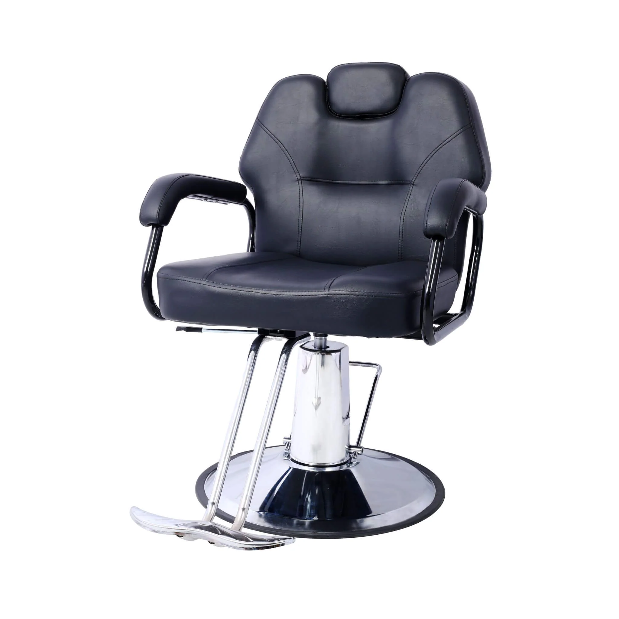 Heavy-Duty All-Purpose Ultra-Comfortable Hydraulic Reclining Barber Chair For Salons And Barber Shops (SAK97418) - Image 11