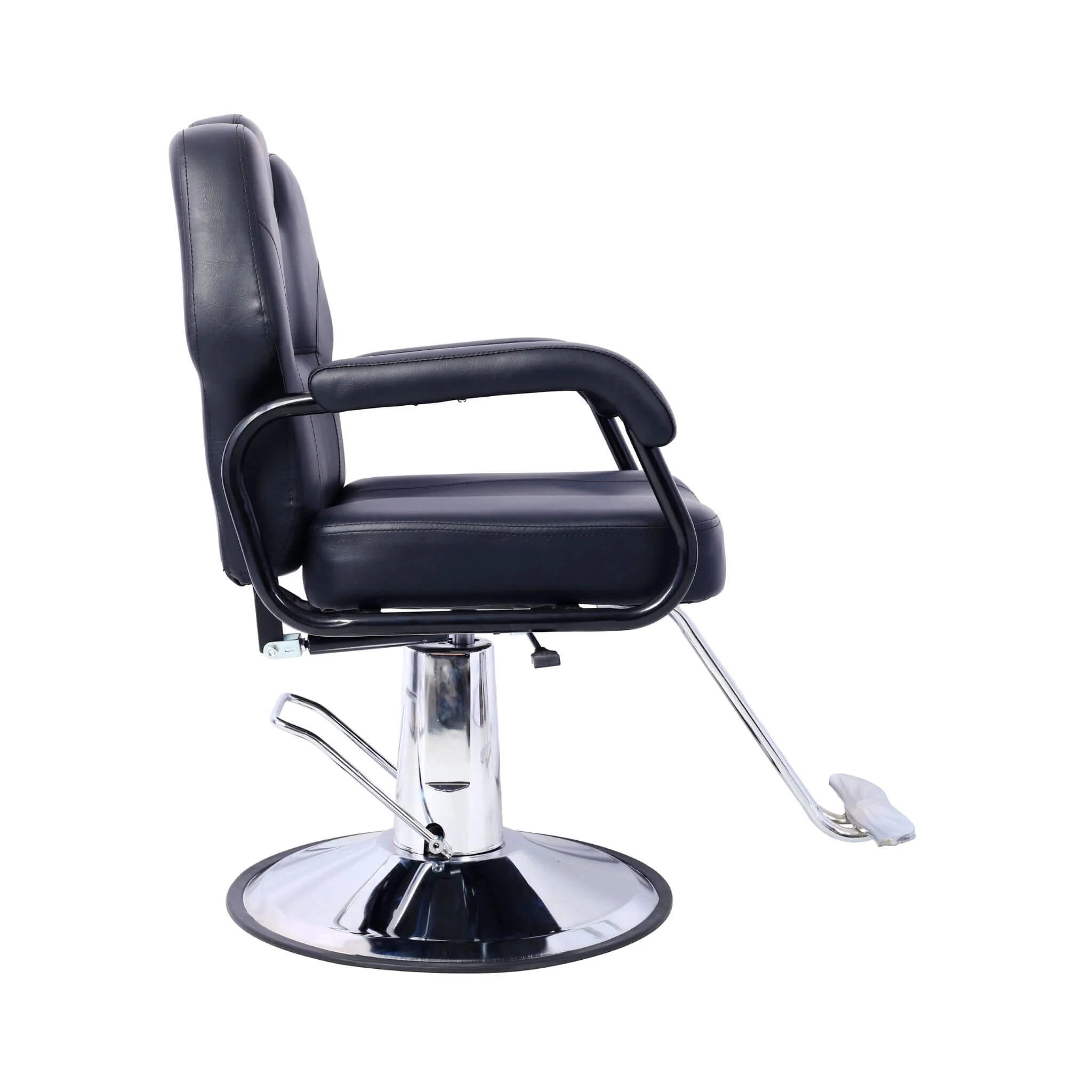 Heavy-Duty All-Purpose Ultra-Comfortable Hydraulic Reclining Barber Chair For Salons And Barber Shops (SAK97418) - Image 4