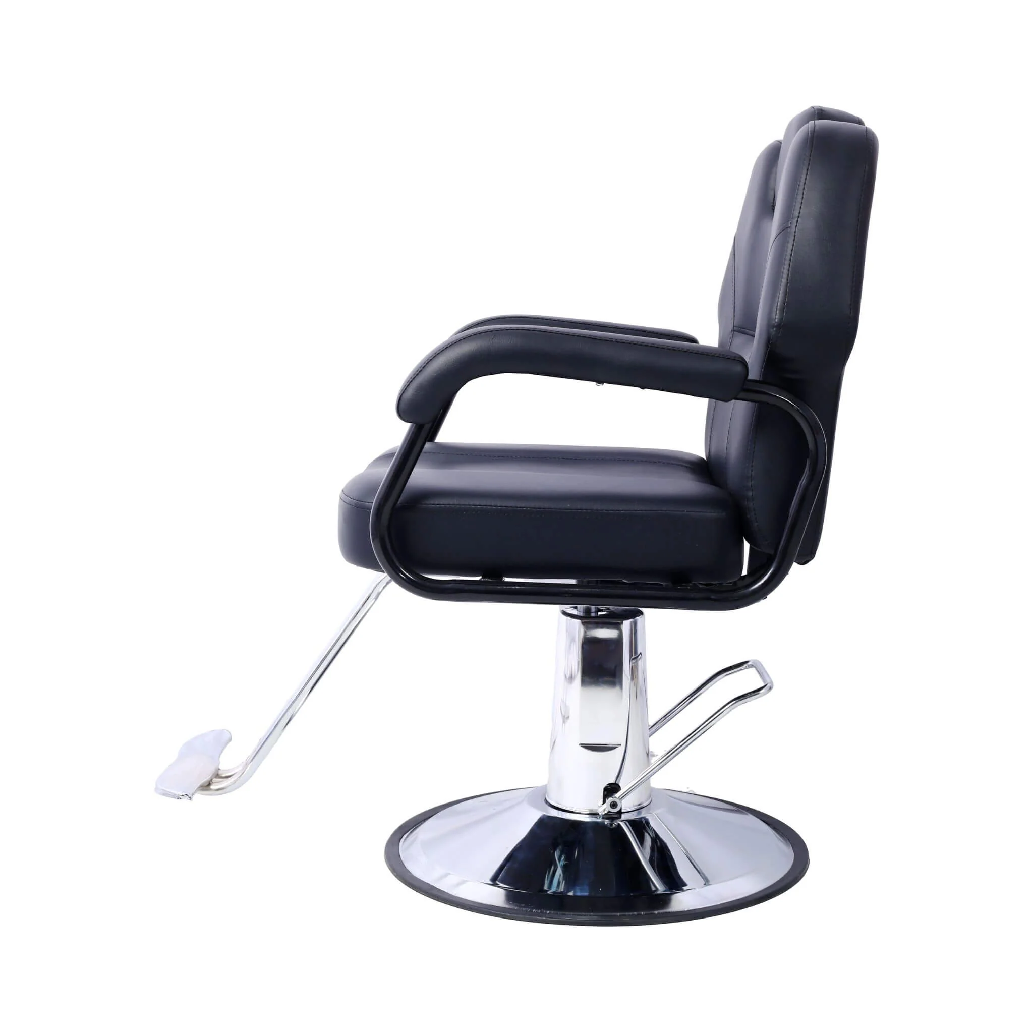 Heavy-Duty All-Purpose Ultra-Comfortable Hydraulic Reclining Barber Chair For Salons And Barber Shops (SAK97418) - Image 5