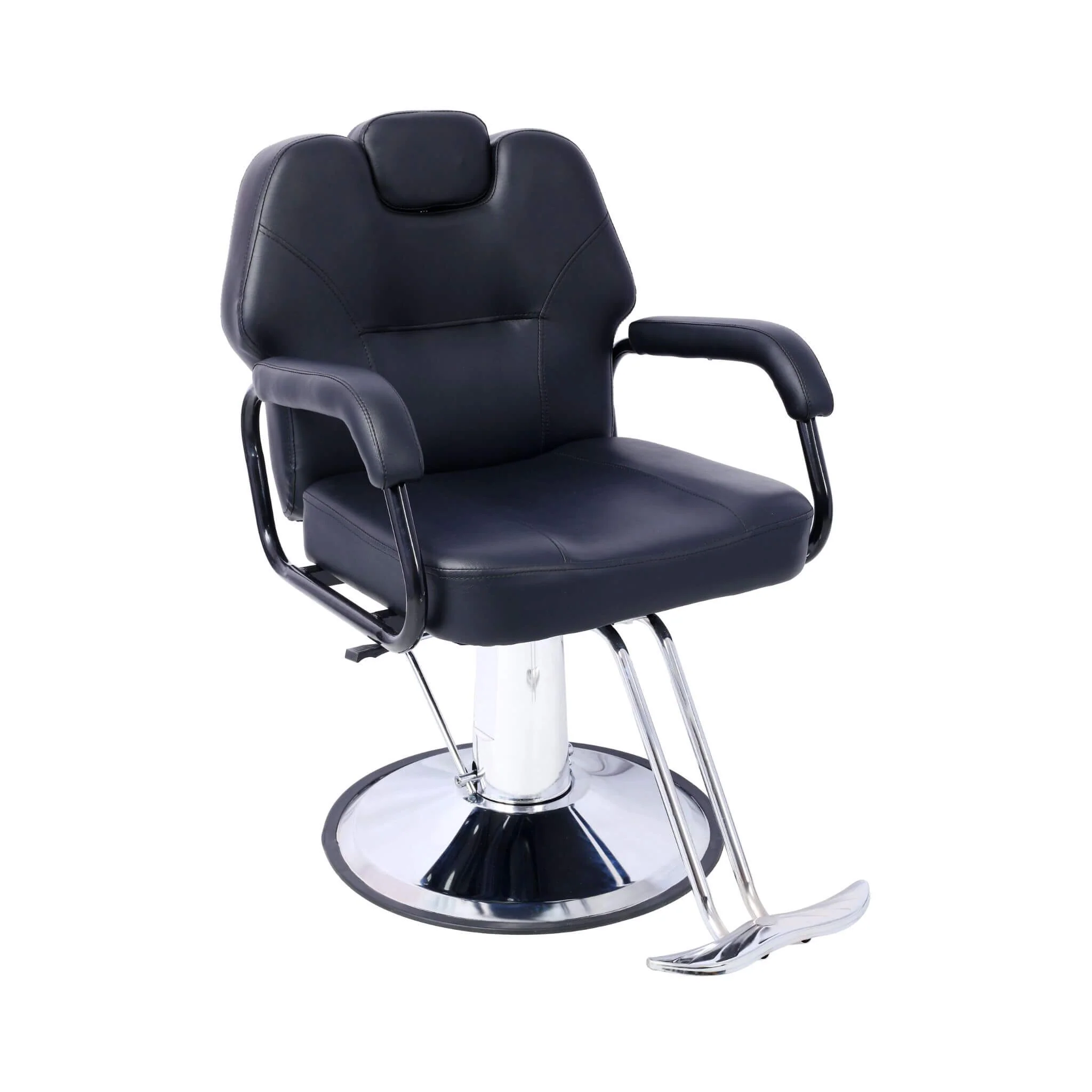 Heavy-Duty All-Purpose Ultra-Comfortable Hydraulic Reclining Barber Chair For Salons And Barber Shops (SAK97418) - Image 6