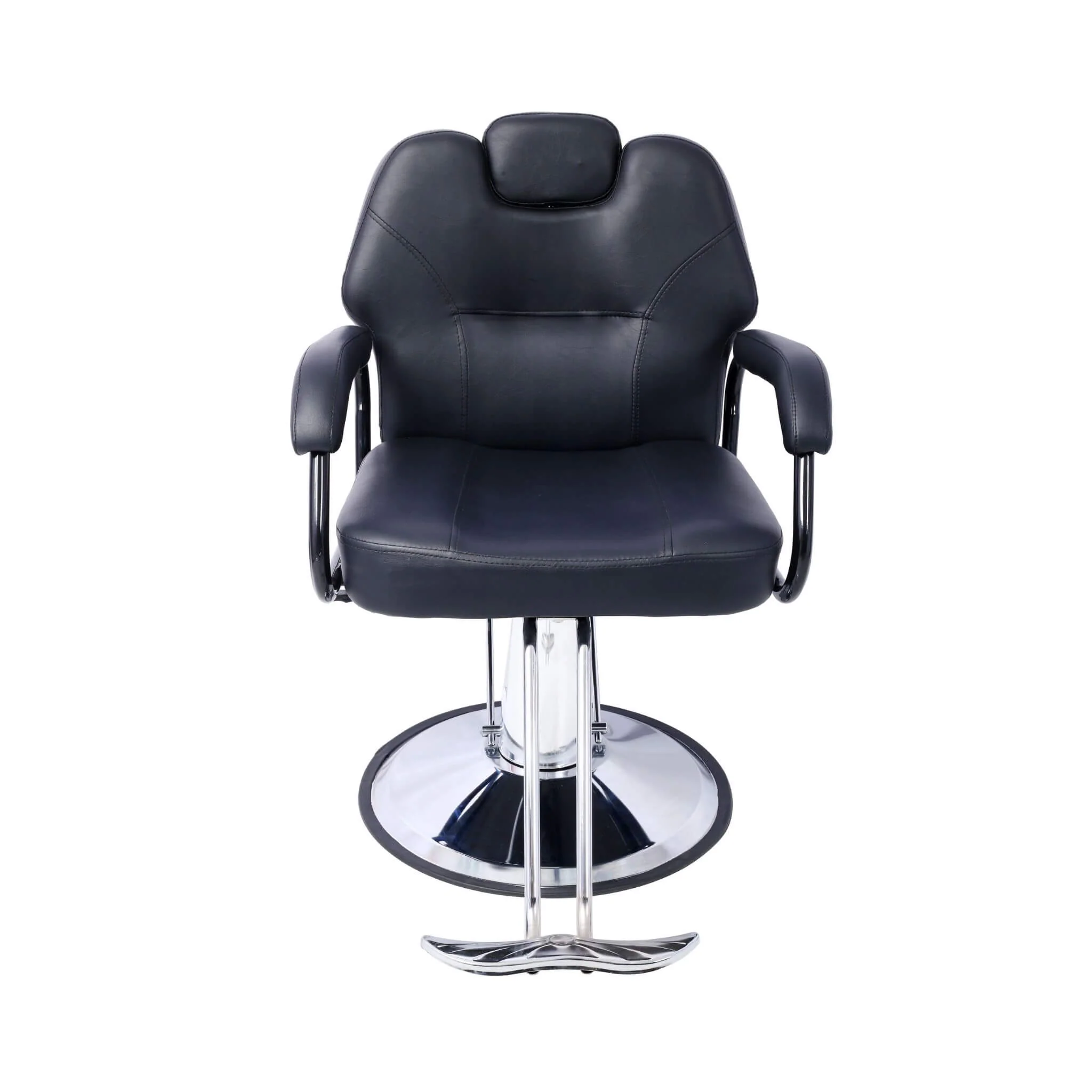 Heavy-Duty All-Purpose Ultra-Comfortable Hydraulic Reclining Barber Chair For Salons And Barber Shops (SAK97418) - Image 7