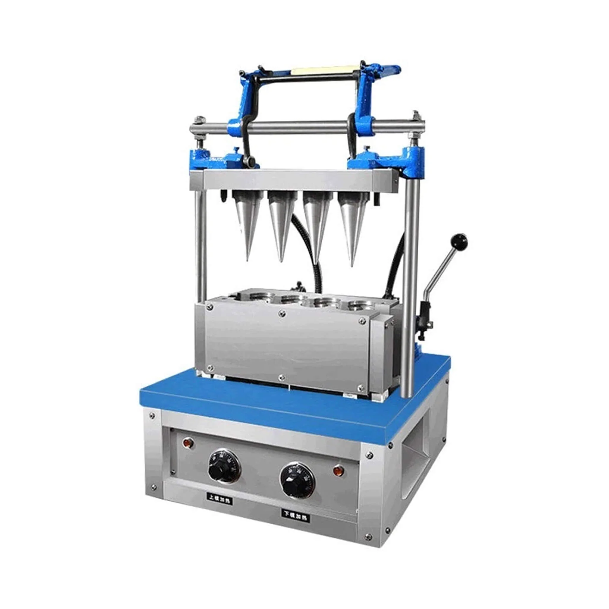 Heavy-Duty Commercial 4-Mold Ice Cream Cone Maker Machine (SAK74021) - Image 3