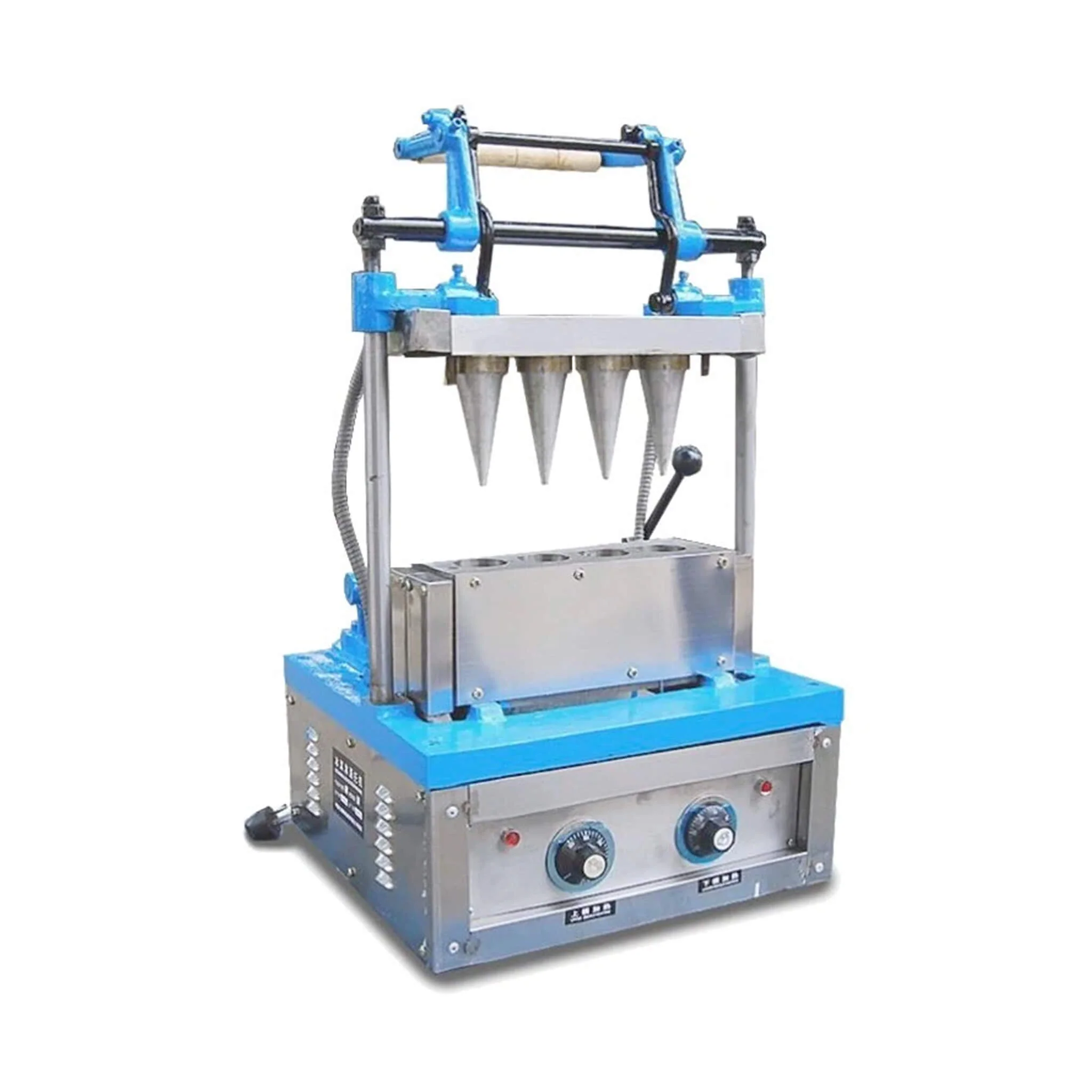 Heavy-Duty Commercial 4-Mold Ice Cream Cone Maker Machine (SAK74021) - Image 5