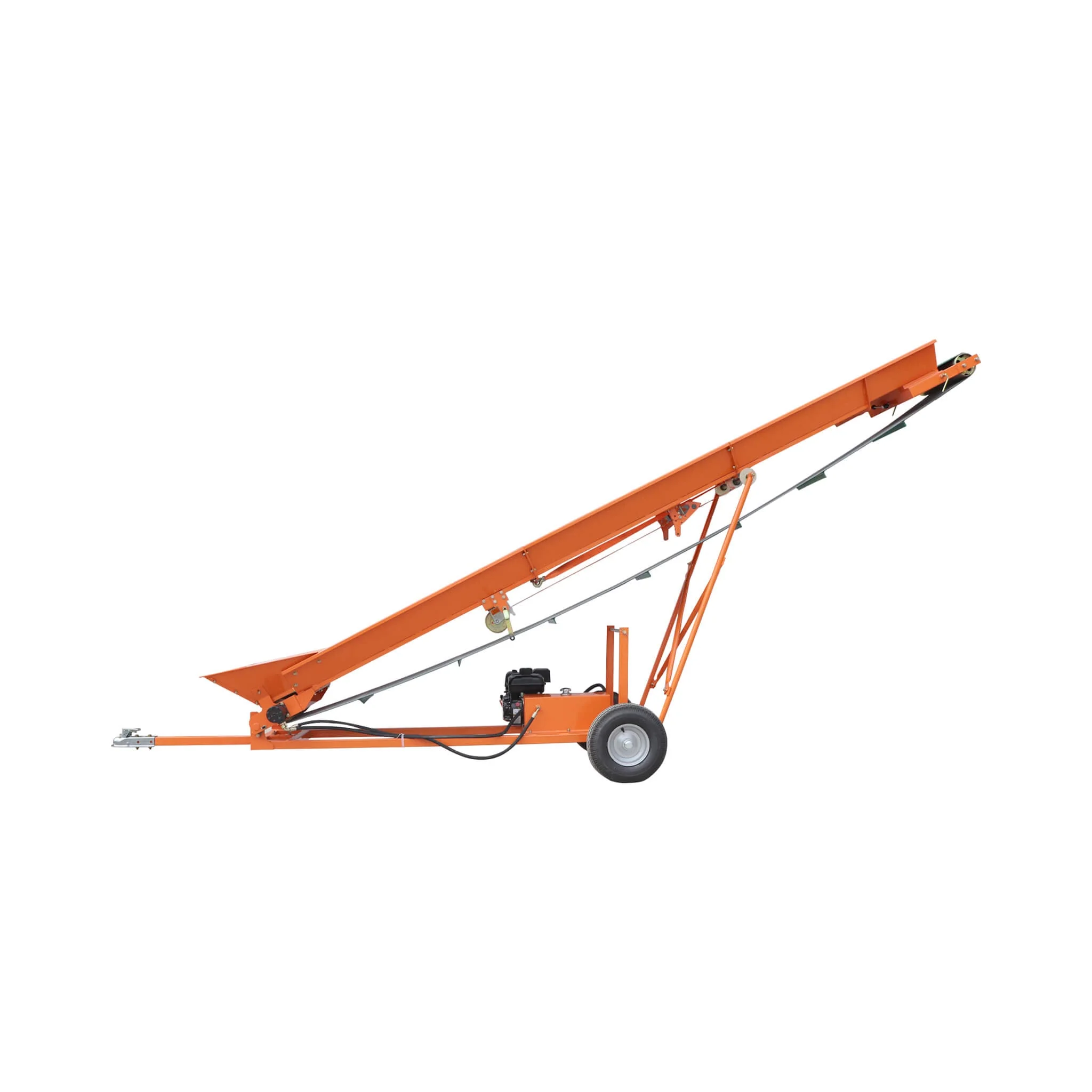 Heavy-Duty Commercial 6.5HP Gasoline Hydraulic High-Speed Wood Conveyor (SAK39524) - Image 3