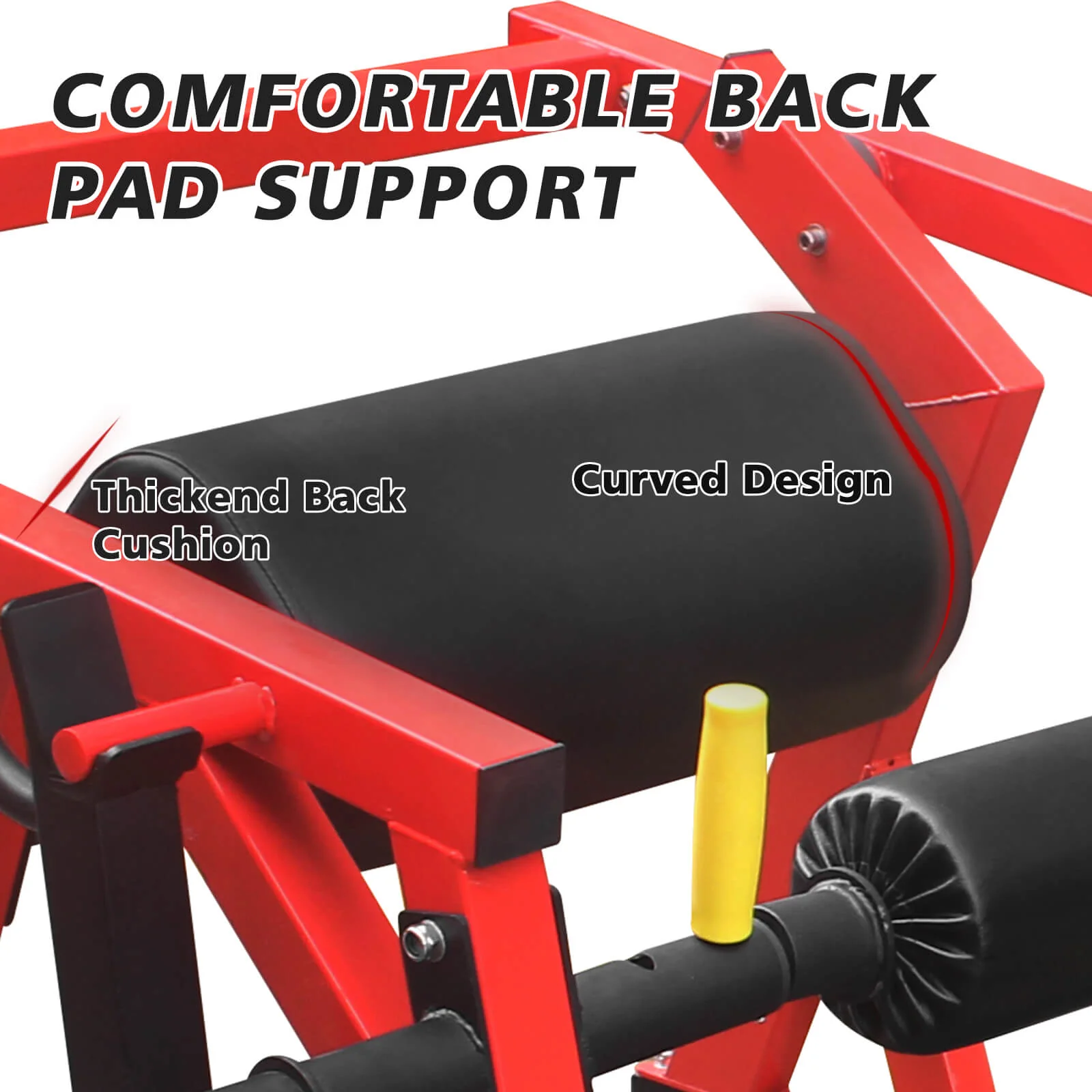 Heavy-Duty High Strength Steel Hip Thruster With Non-Slip Handles And Comfortable Foam Paddings (SAK92581) - Image 5