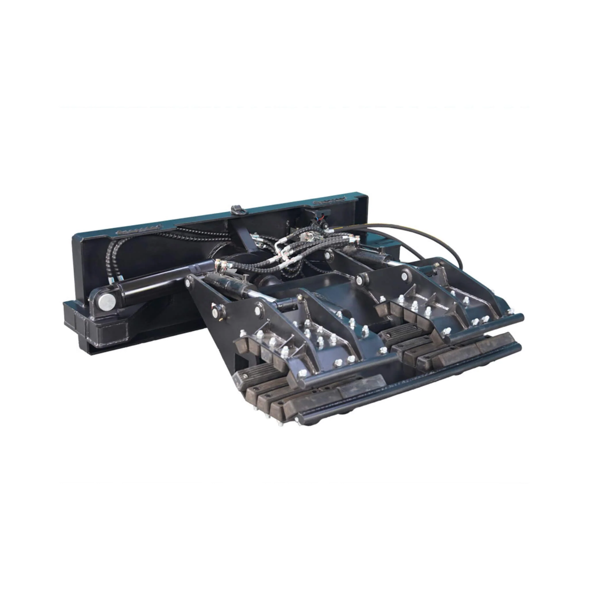Heavy-Duty Hydraulic Grapple Rock And Pole Claw Skid Steer Attachment (SAK68042) - Image 4