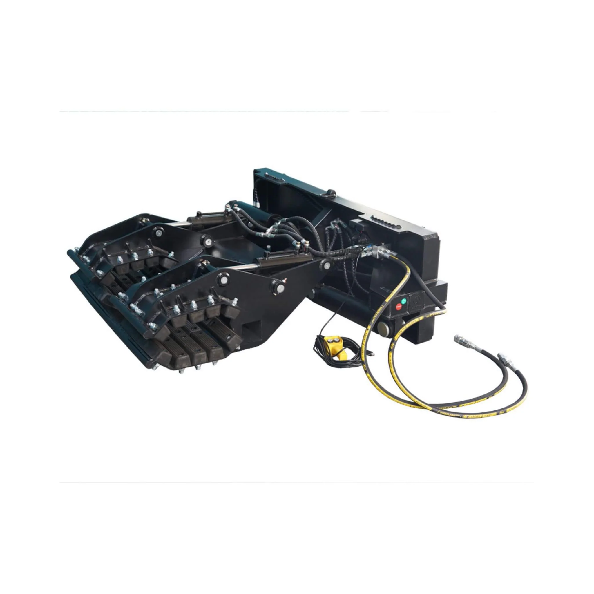 Heavy-Duty Hydraulic Grapple Rock And Pole Claw Skid Steer Attachment (SAK68042) - Image 5