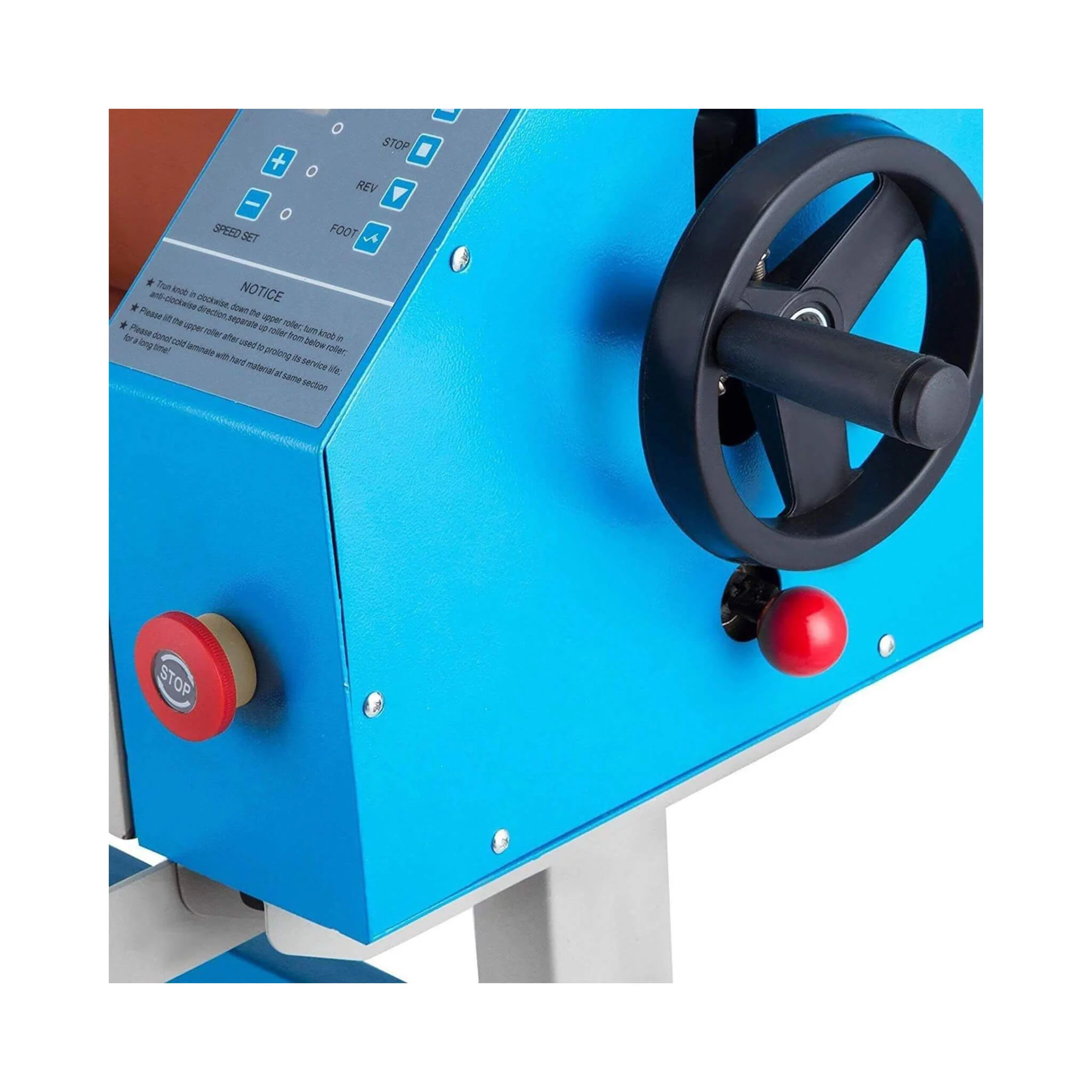 Heavy-Duty Industrial 110V Laminating Machine With Holder Rod (SAK68035) - Image 6