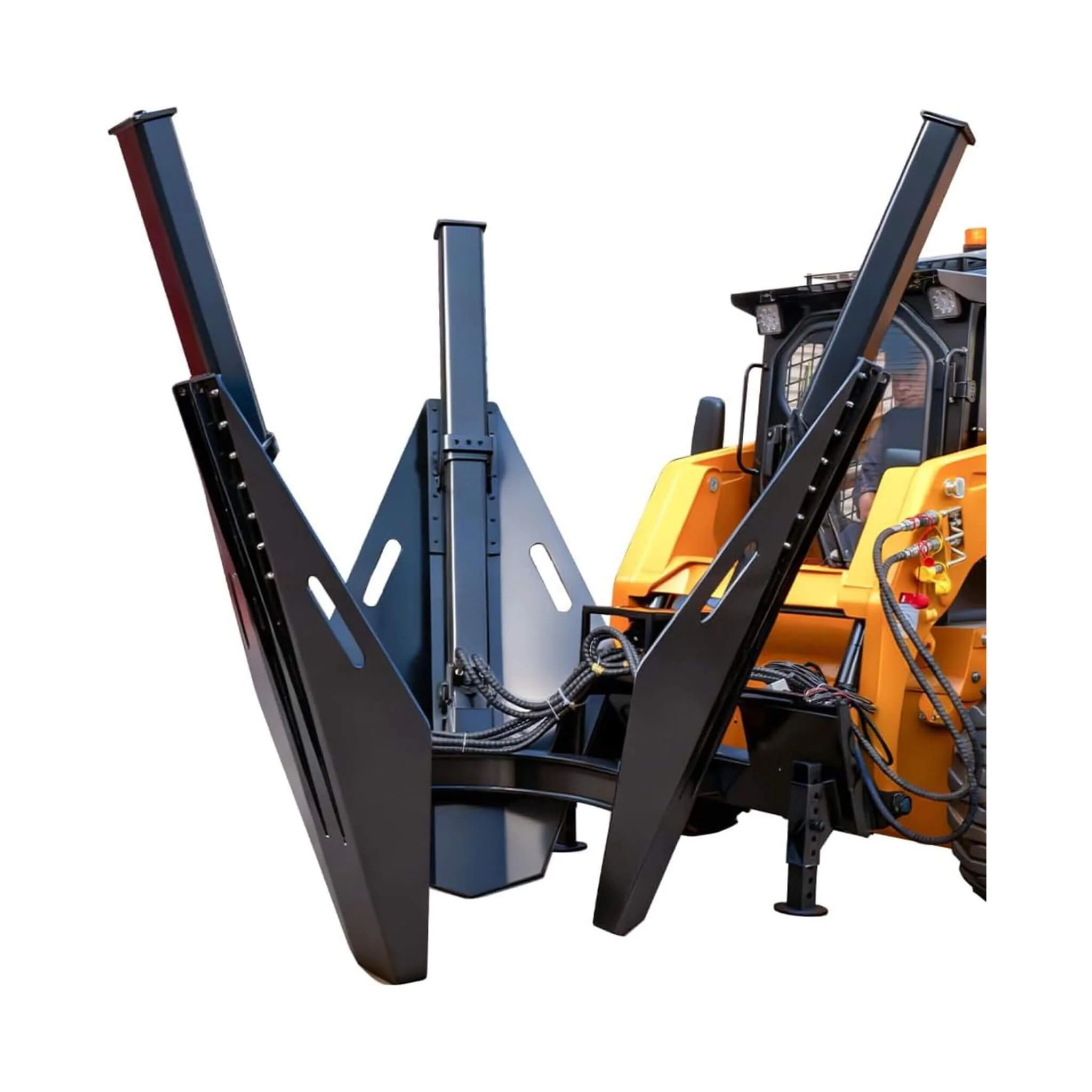 Heavy-Duty Industrial 3-Blade Tree Spade Transplanter Skid Steer Attachment (SAK50296) - Image 7