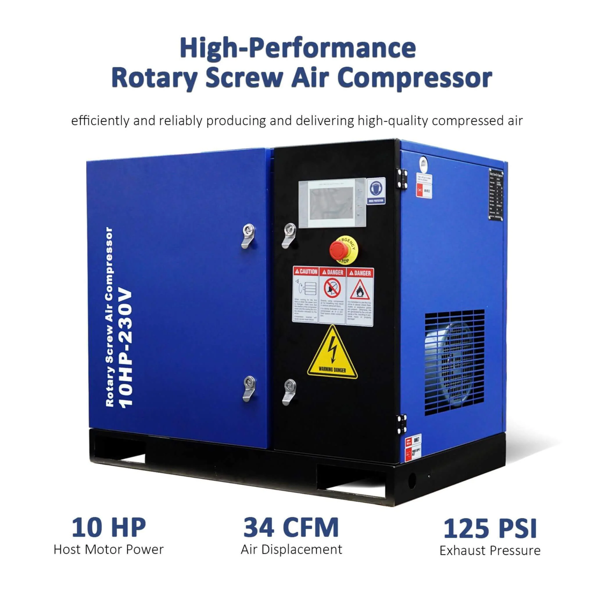 Heavy-Duty Industrial Rotary Screw Air Compressor (SAK04891) - Image 14