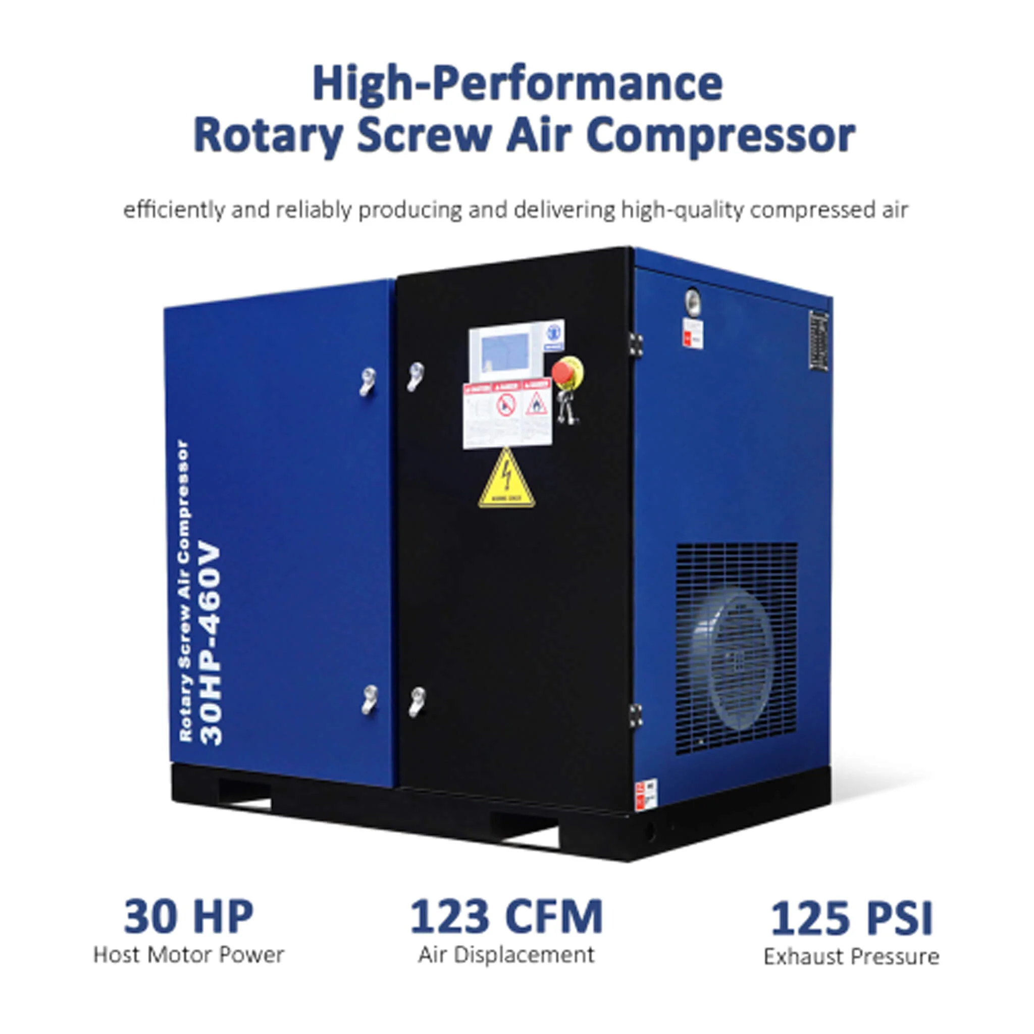 Heavy-Duty Industrial Rotary Screw Air Compressor (SAK04891) - Image 17