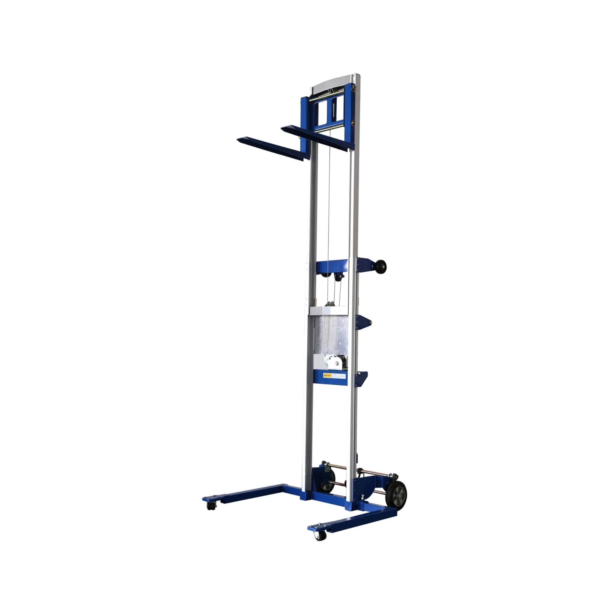 Heavy-Duty Lightweight Manual Hand Crank Straddle Stacker With Adjustable Straddle Legs, 400LBS (SAK94576) - Image 4