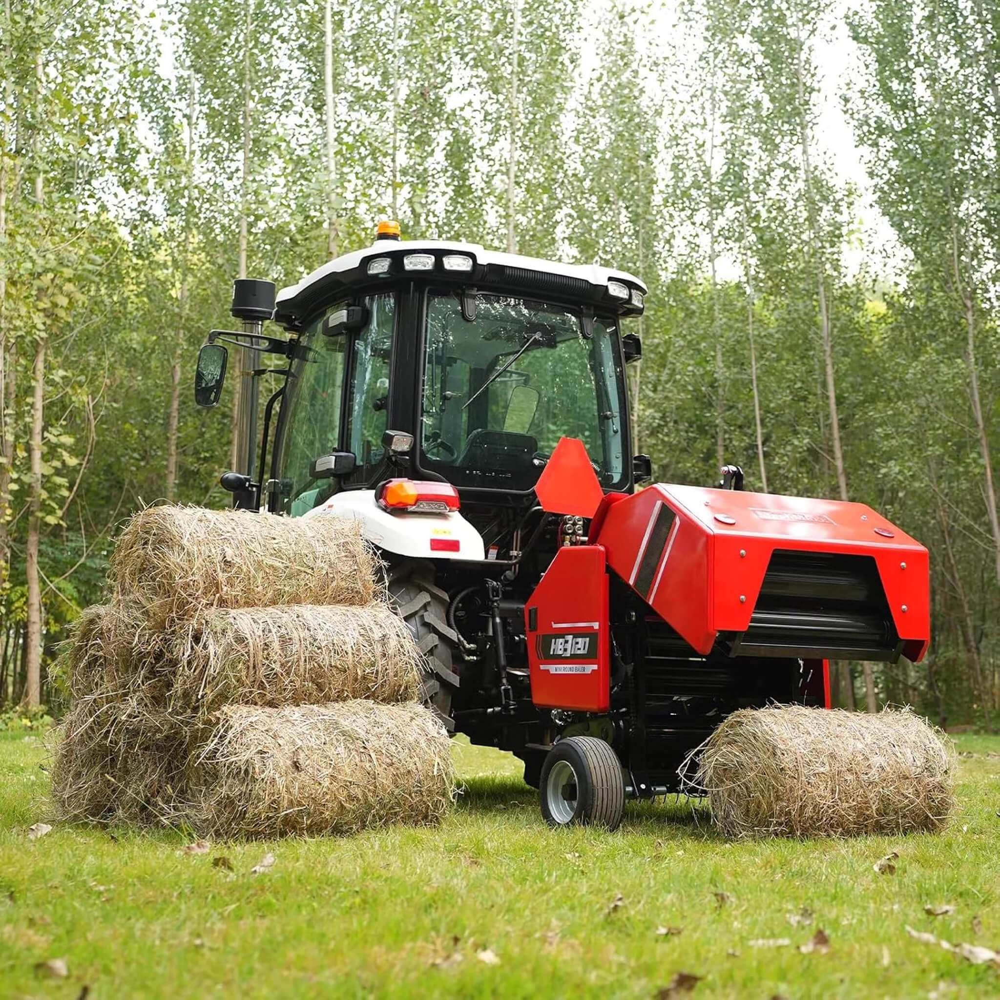 Heavy-Duty Mini Round Hay Tractor Baler With Twine Wrap (SAK36194) - Image 7
