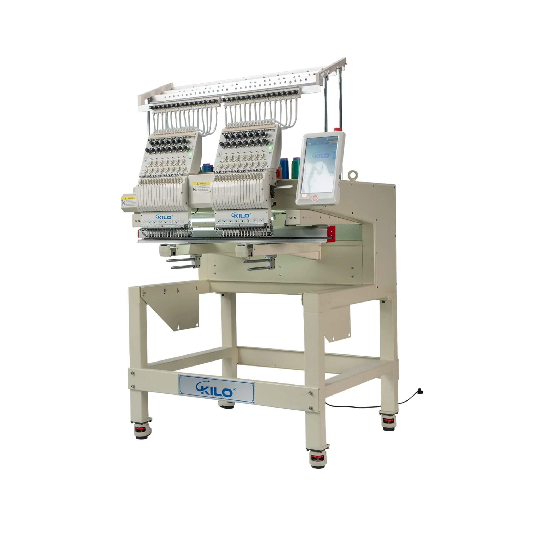 Heavy-Duty Multi-Functional Commercial 15-Needle Double Head Embroidery Machine (SAK76814) - Image 3