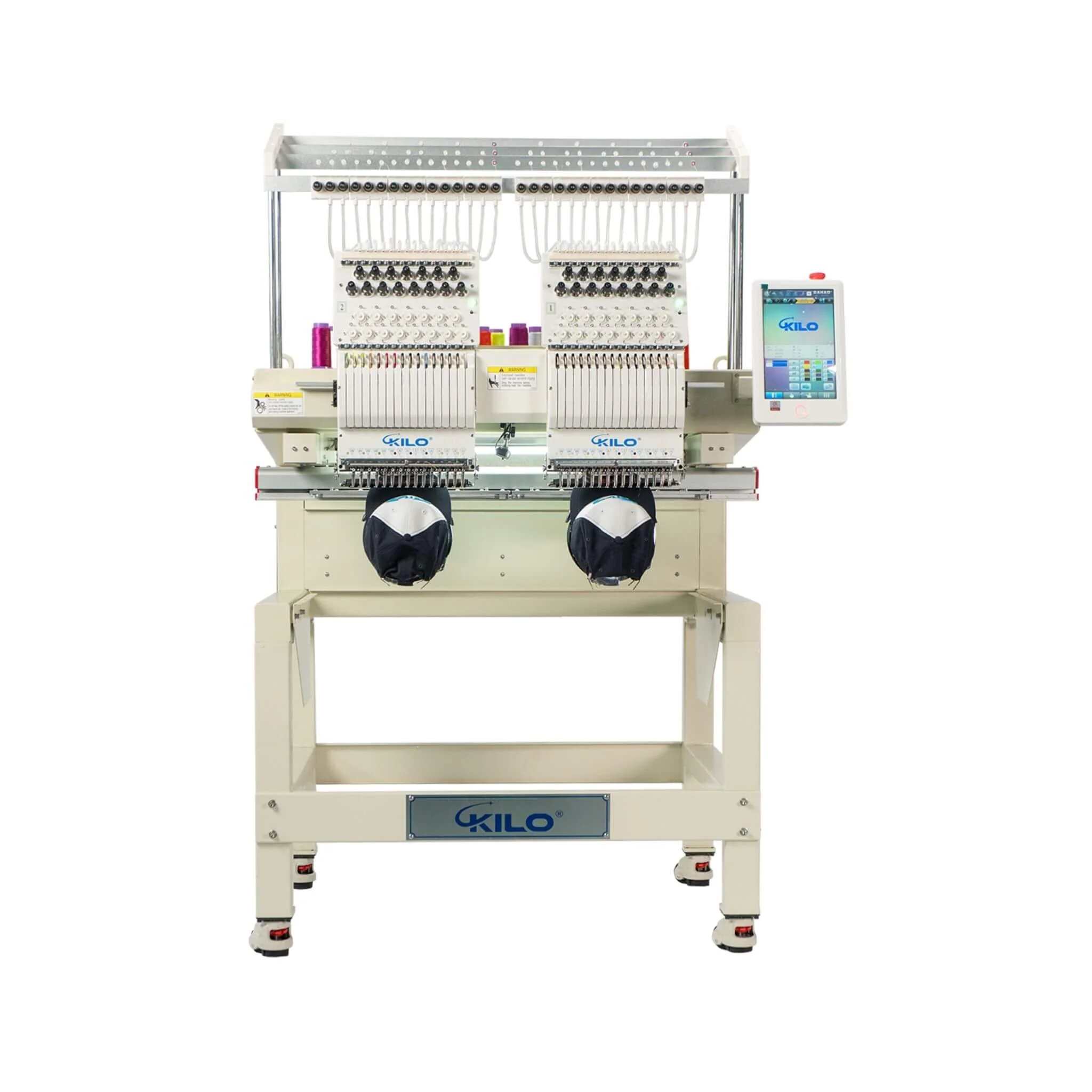 Heavy-Duty Multi-Functional Commercial 15-Needle Double Head Embroidery Machine (SAK76814) - Image 5