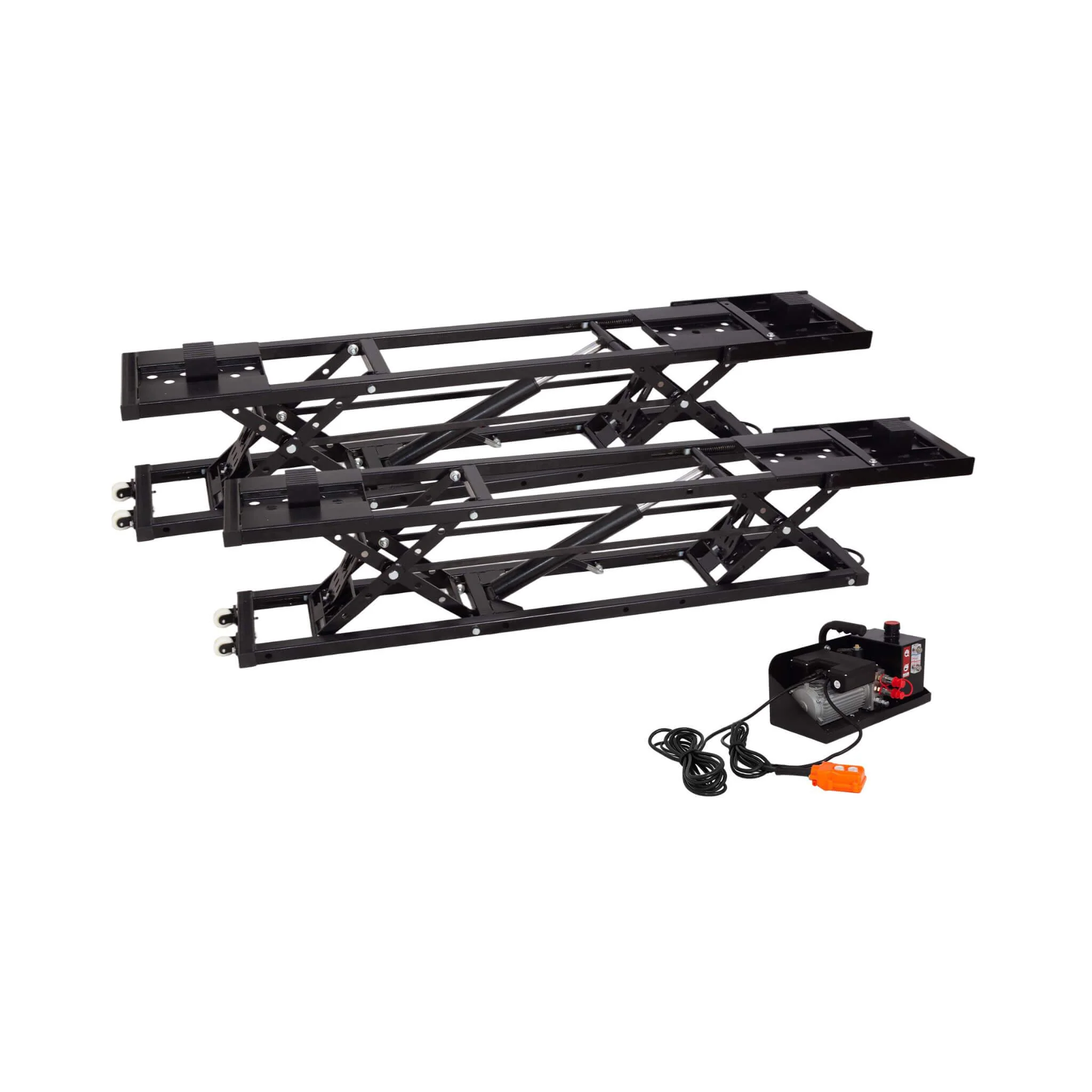 Heavy-Duty Portable 7000 LBS Car Lift Jack With Locking Levels (SAK10574) - Image 10