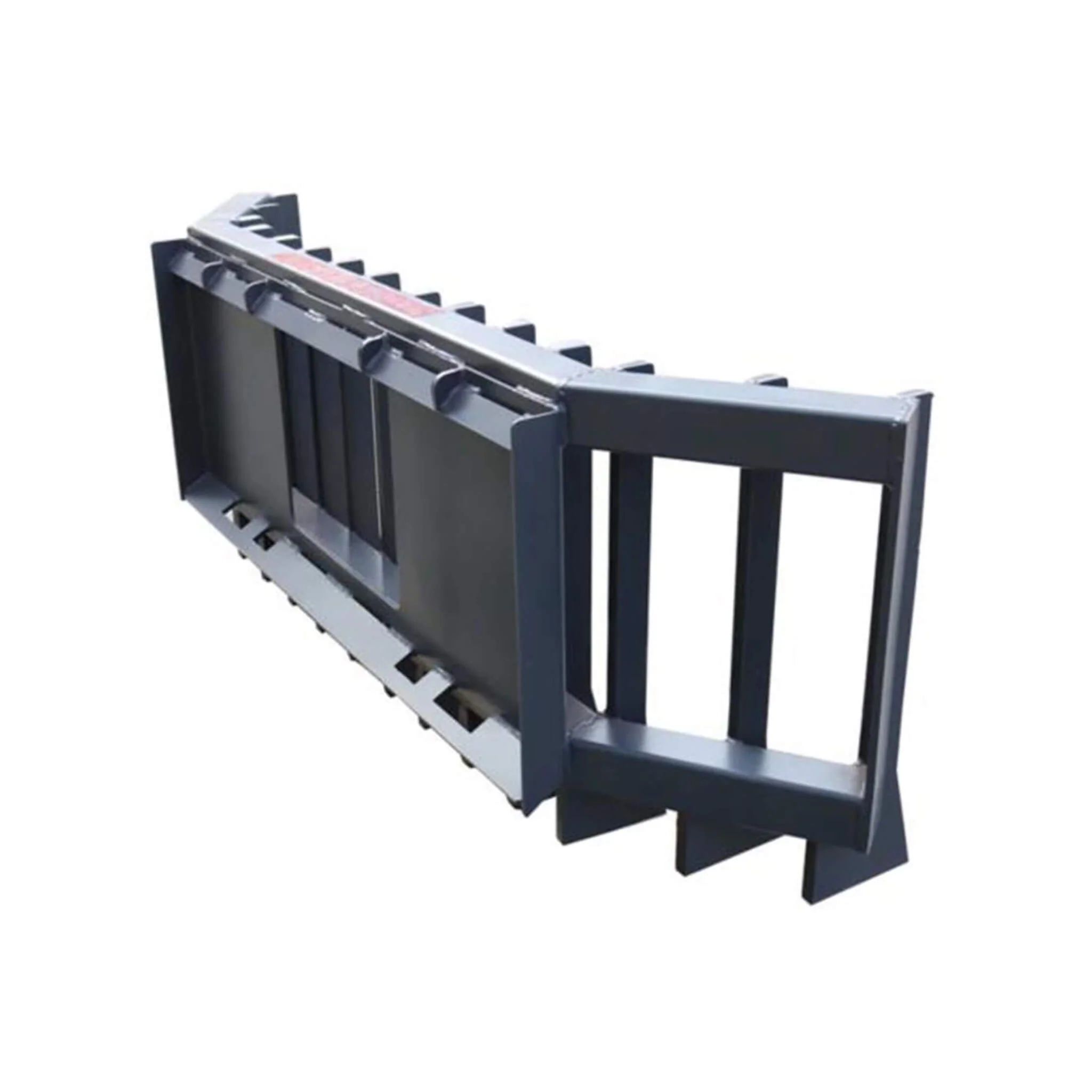 Heavy-Duty Push Stick Rake Skid Steer Attachment With Quick Attach (SAK60185) - Image 4