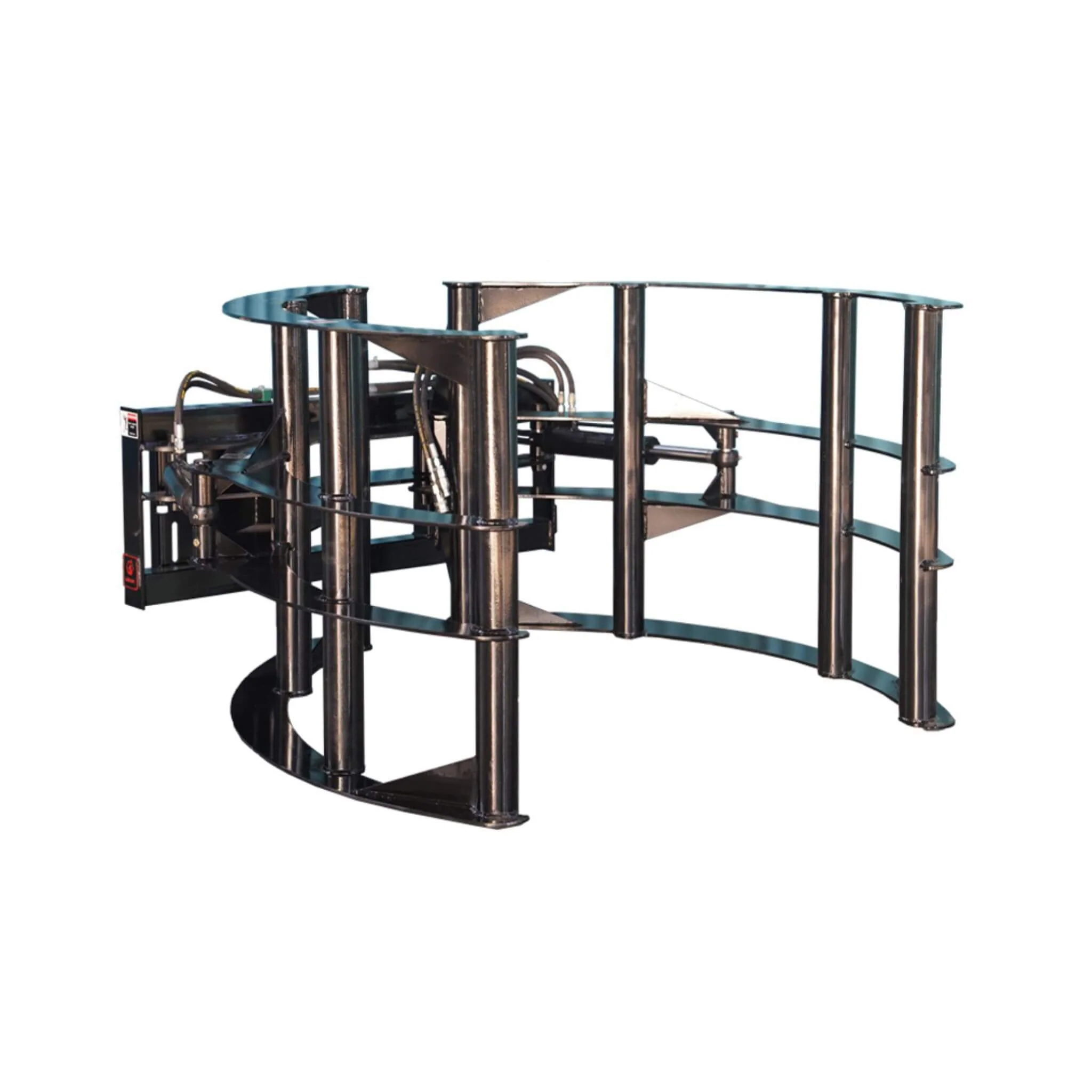 Heavy-Duty Round Hay Bale Grab Skid Steer Attachment (SAK45980) - Image 6