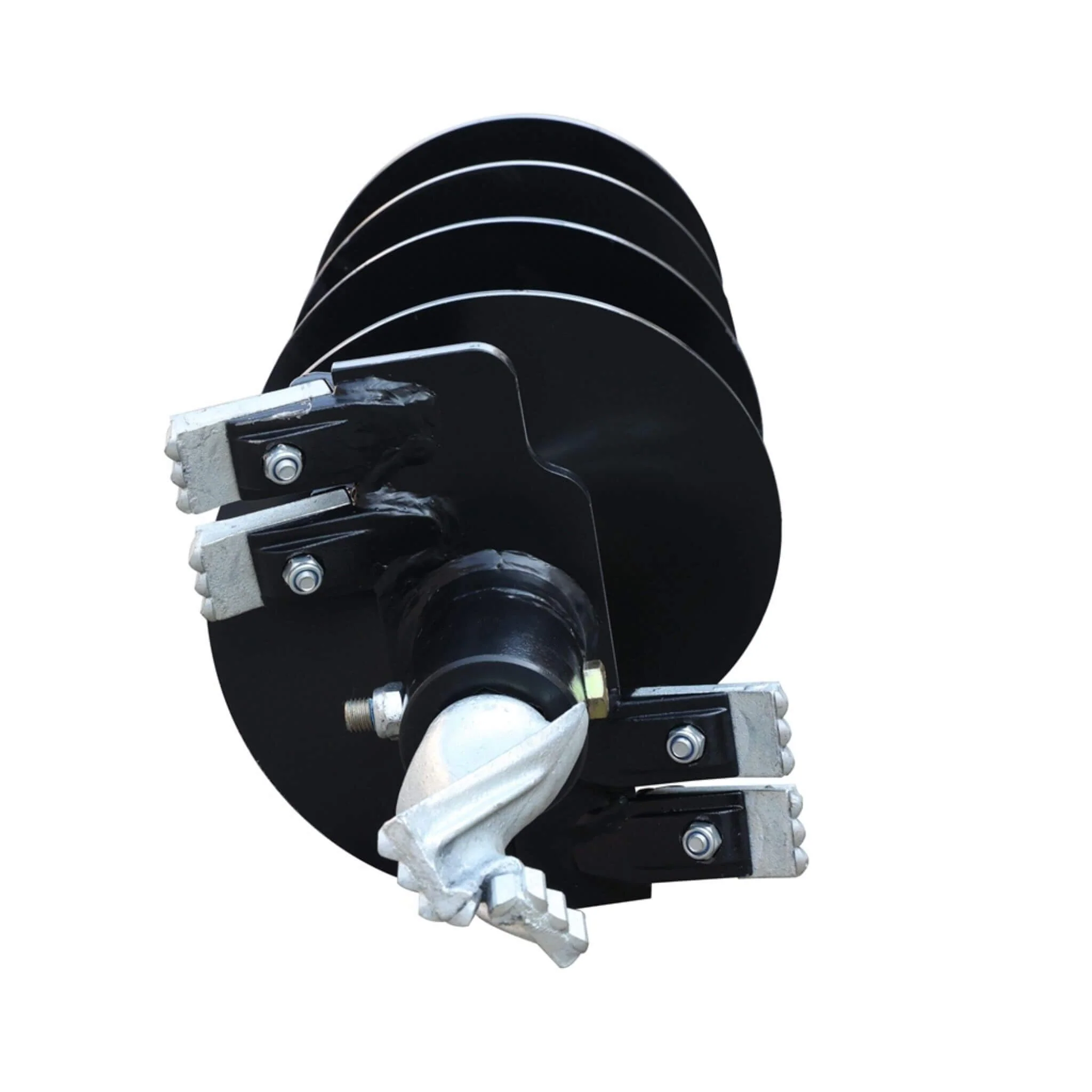 Heavy-Duty Skid Steer Auger Drive Attachment With 12-Inch Post Hole Bit (SAK25169) - Image 4
