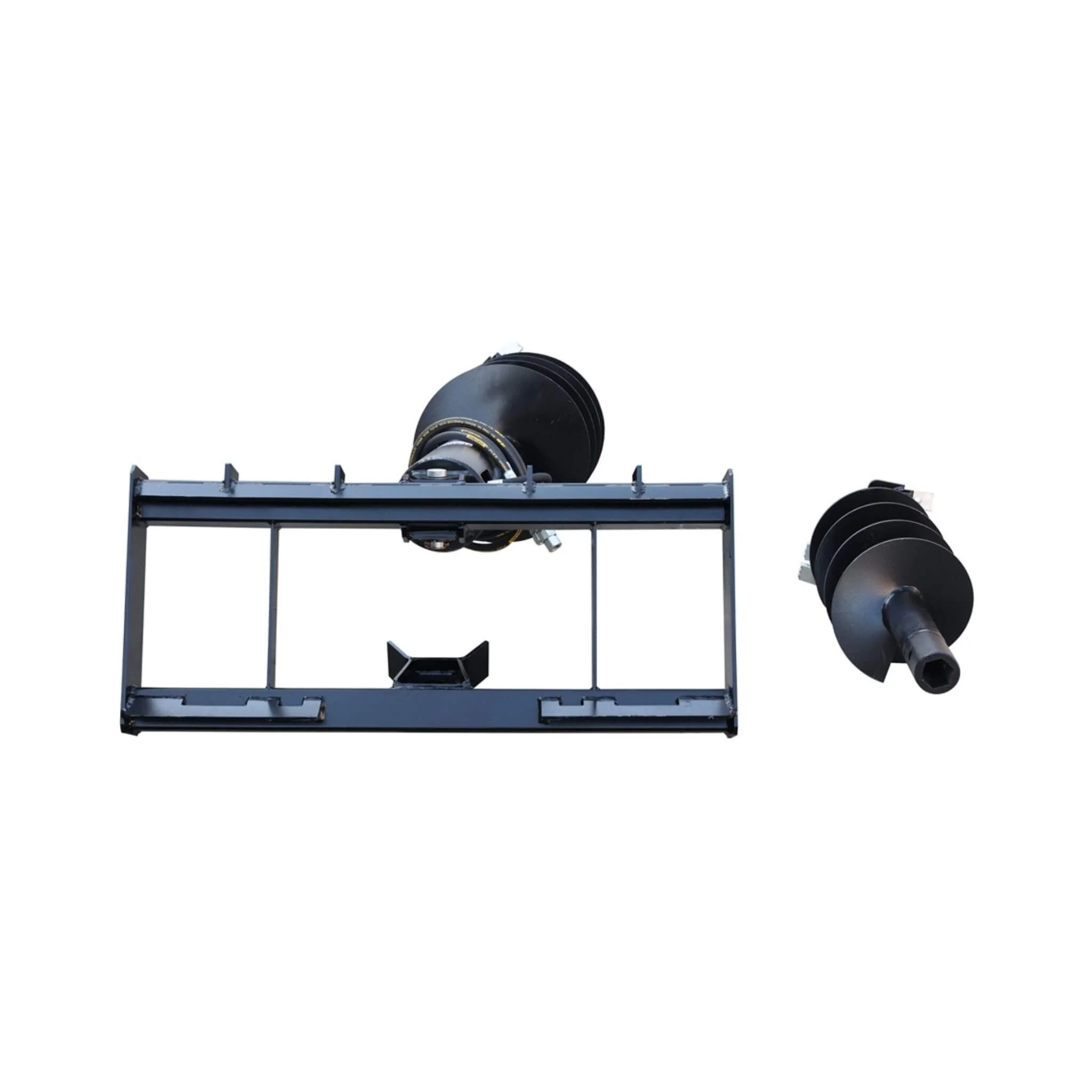 Heavy-Duty Skid Steer Auger Drive Attachment With 12-Inch Post Hole Bit (SAK25169) - Image 5