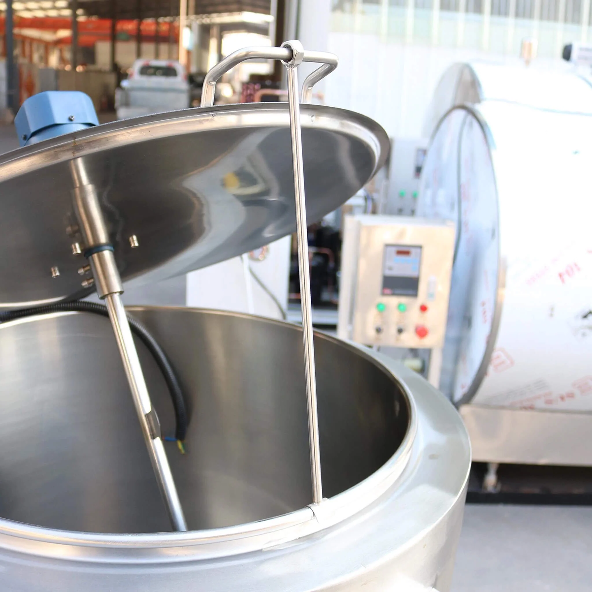 Heavy-Duty Stainless Steel Commercial Milk And Ice Cream Mix Pasteurizer Machine [Without Plug] (SAK81320) - Image 7