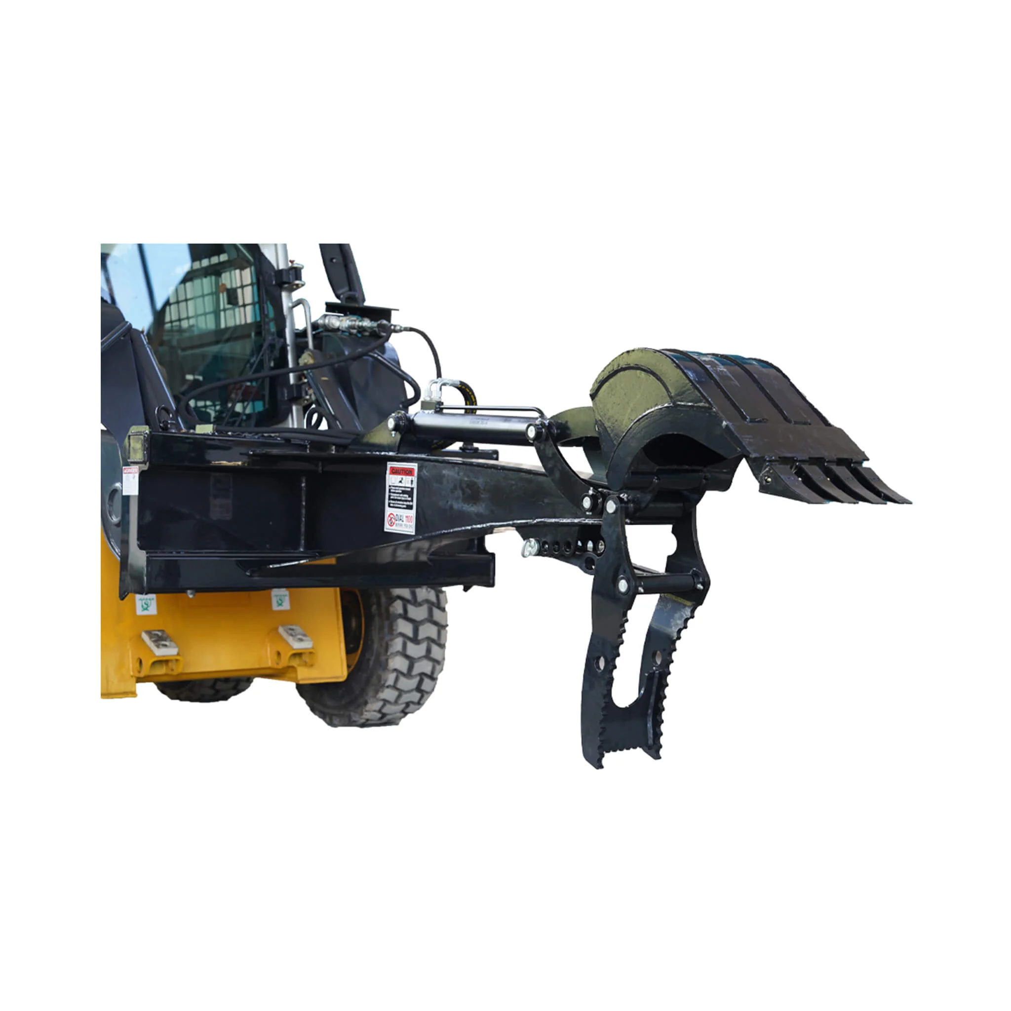 Heavy-Duty Universal Skid Steer Backhoe Digger Bucket Attachment With Universal Quick Attach Plate (SAK26714) - Image 13